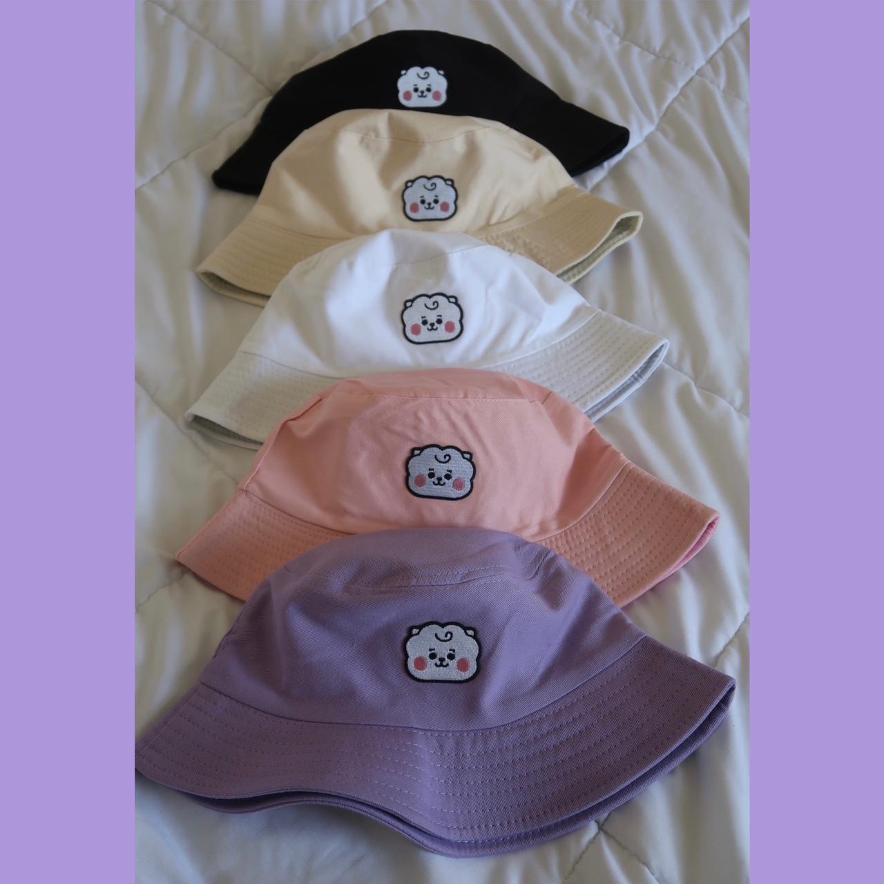 BT21 RJ inspired bucket hats ♡, 💜5 colors