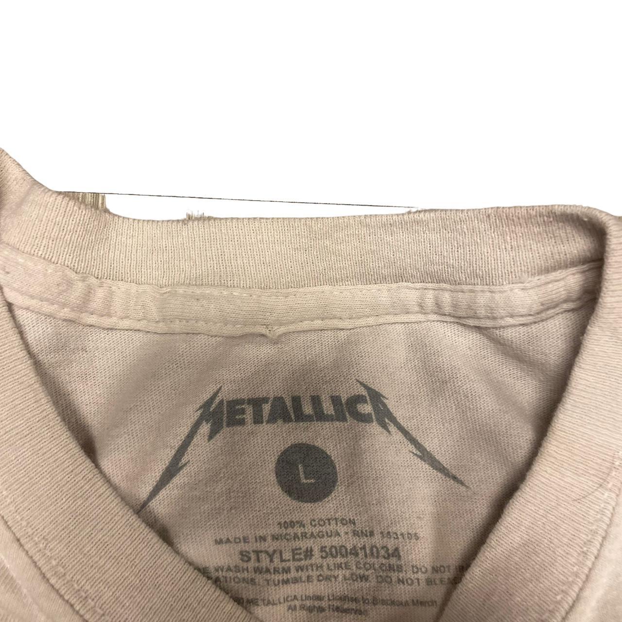 Metallica Giants Tee Tag Size: 3XL Width- 24.5 - Depop