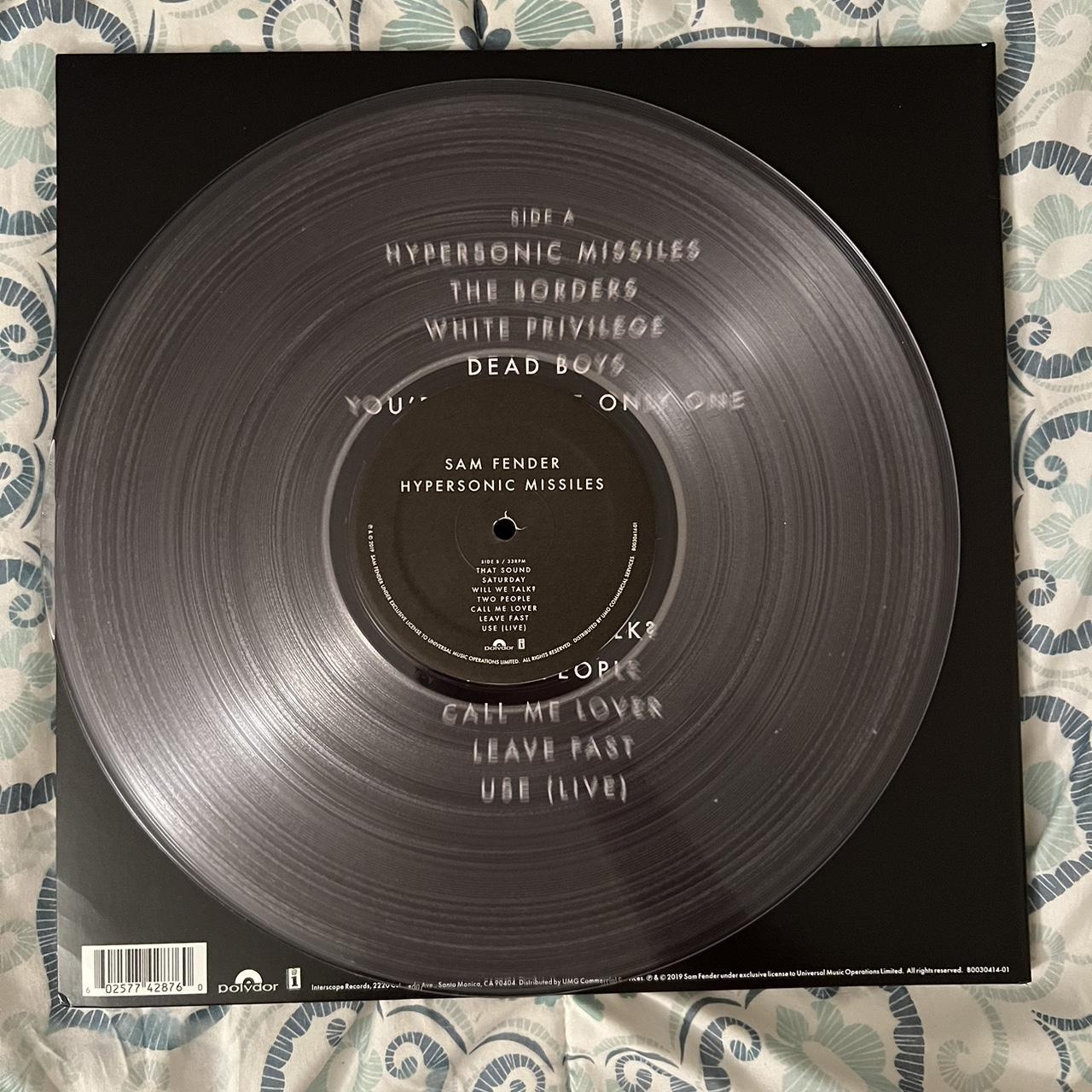 sam fender hypersonic missiles vinyl -clear... - Depop