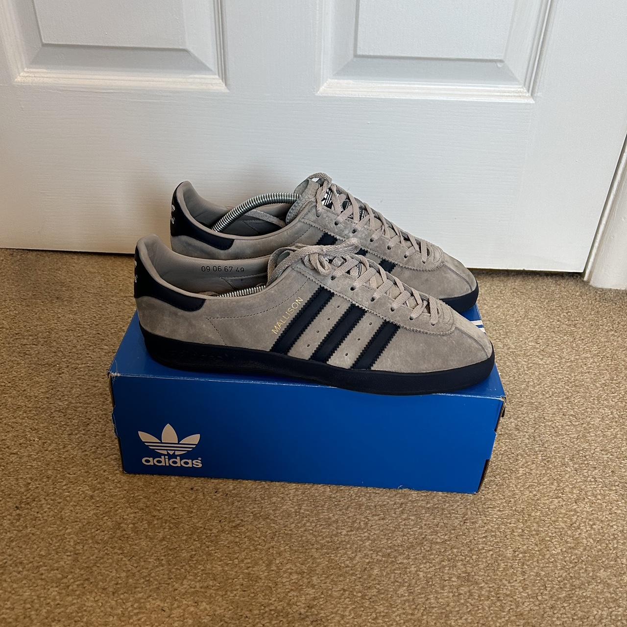 Adidas Spezial SPZL Mallison Grey Navy UK size. Depop