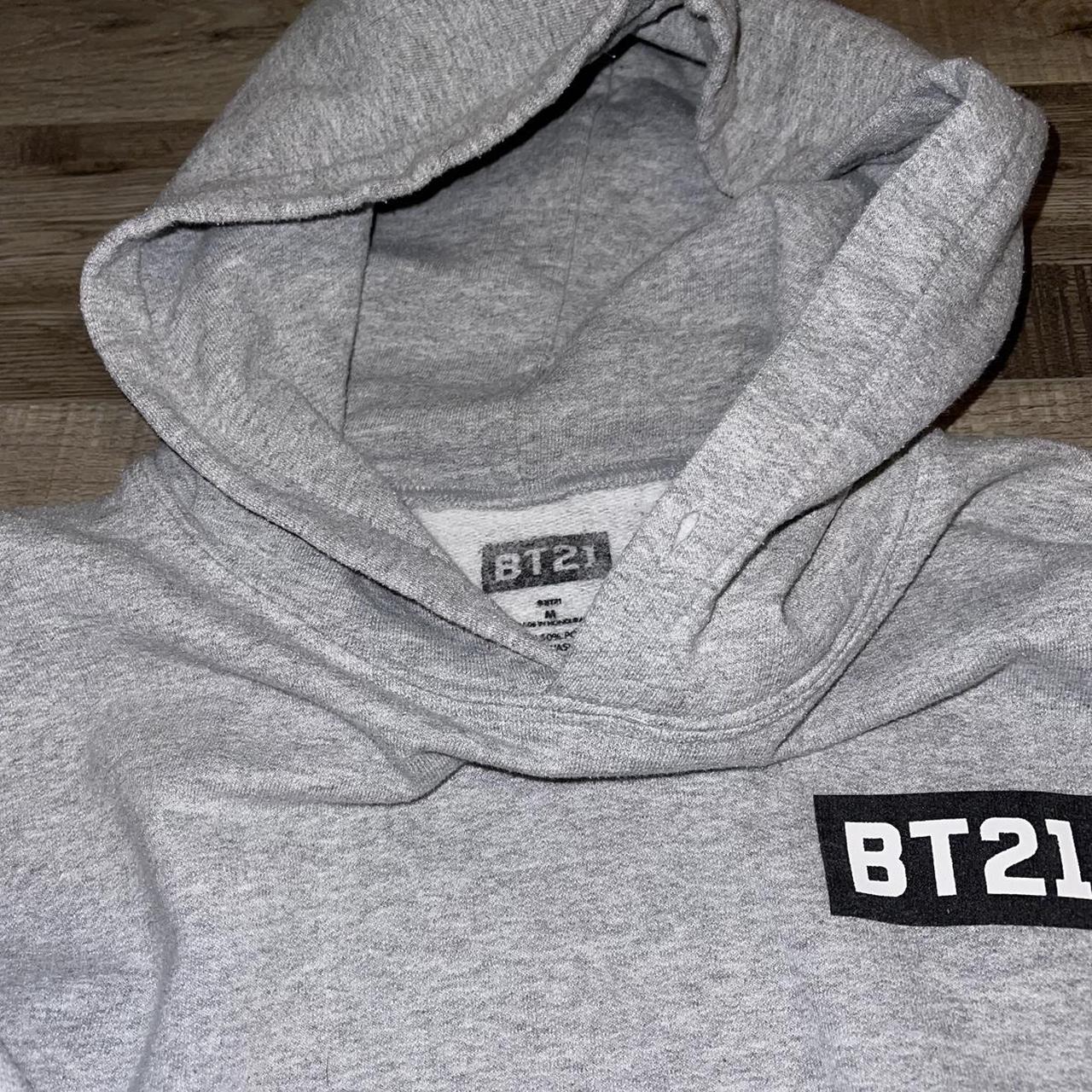 Bt21 gray store hoodie