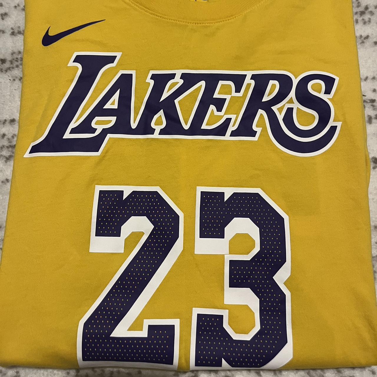 Throwback lakers best sale lebron jersey