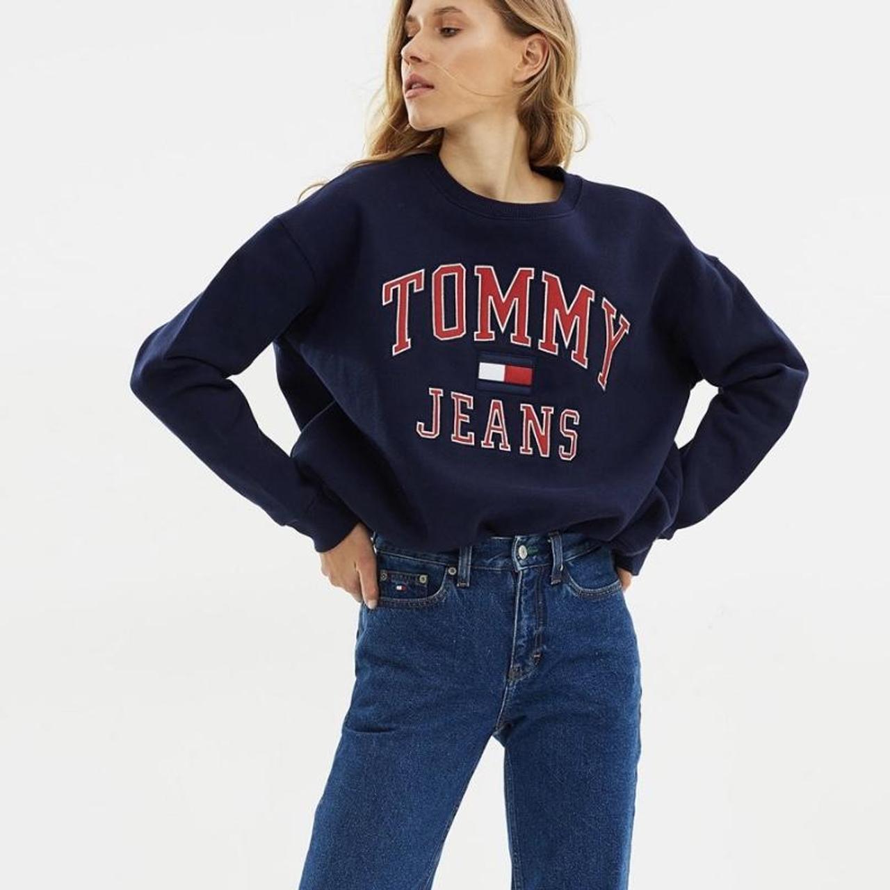 Tommy jeans 90s crew neck sale sweatshirt