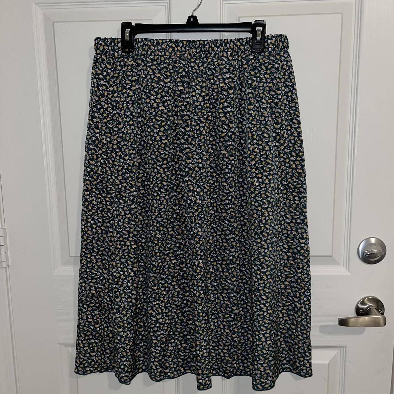 Shein Curve + Plus Women's multi Skirt | Depop