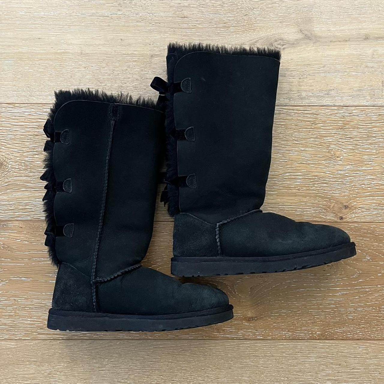 Ugg bailey bow sales tall black