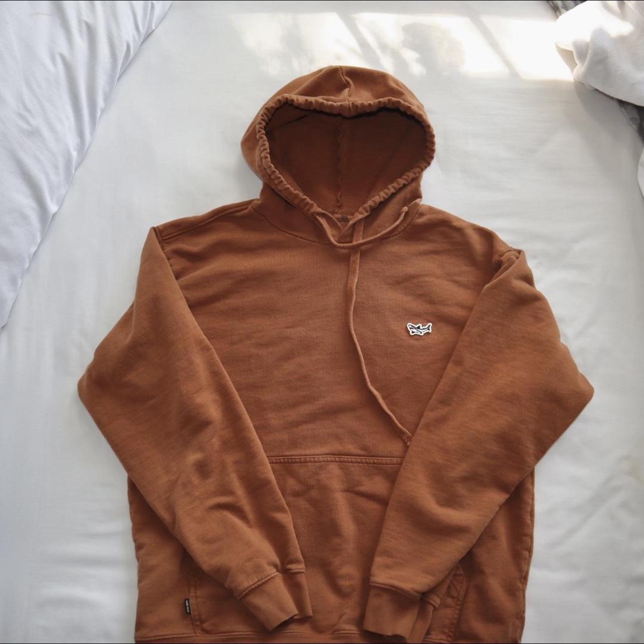 Tilly’s Dark Sea Division Hoodie (burnt umber)... Depop