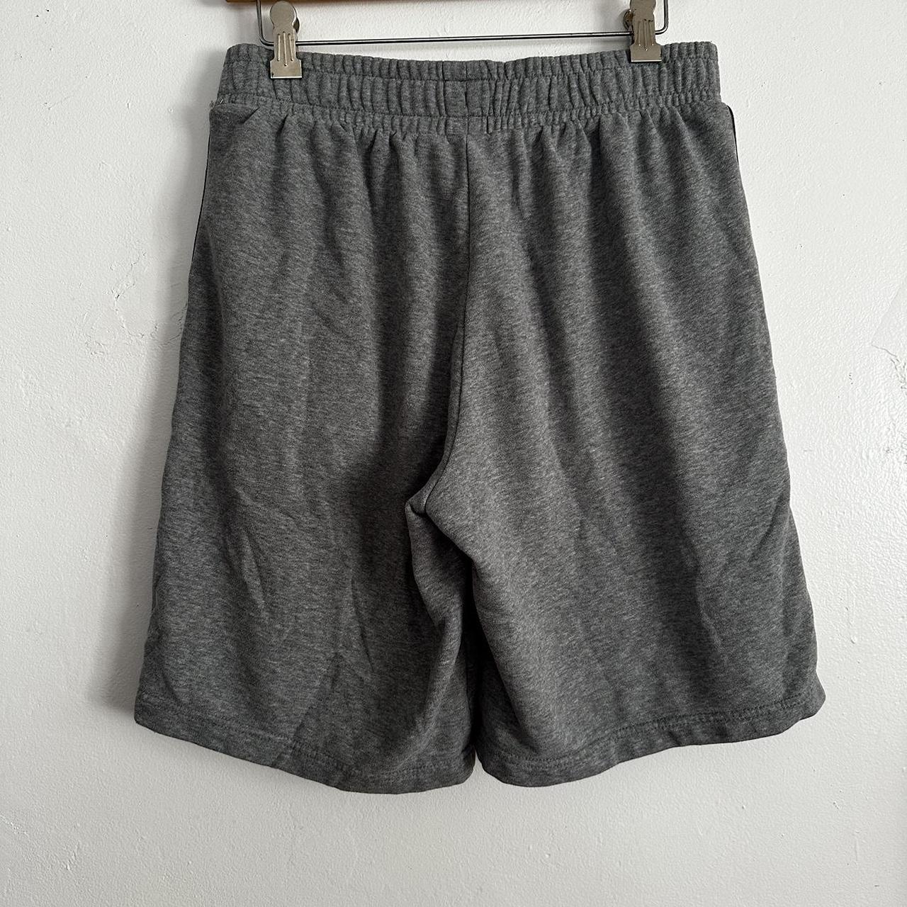 Puma Men's Grey and Black Shorts | Depop