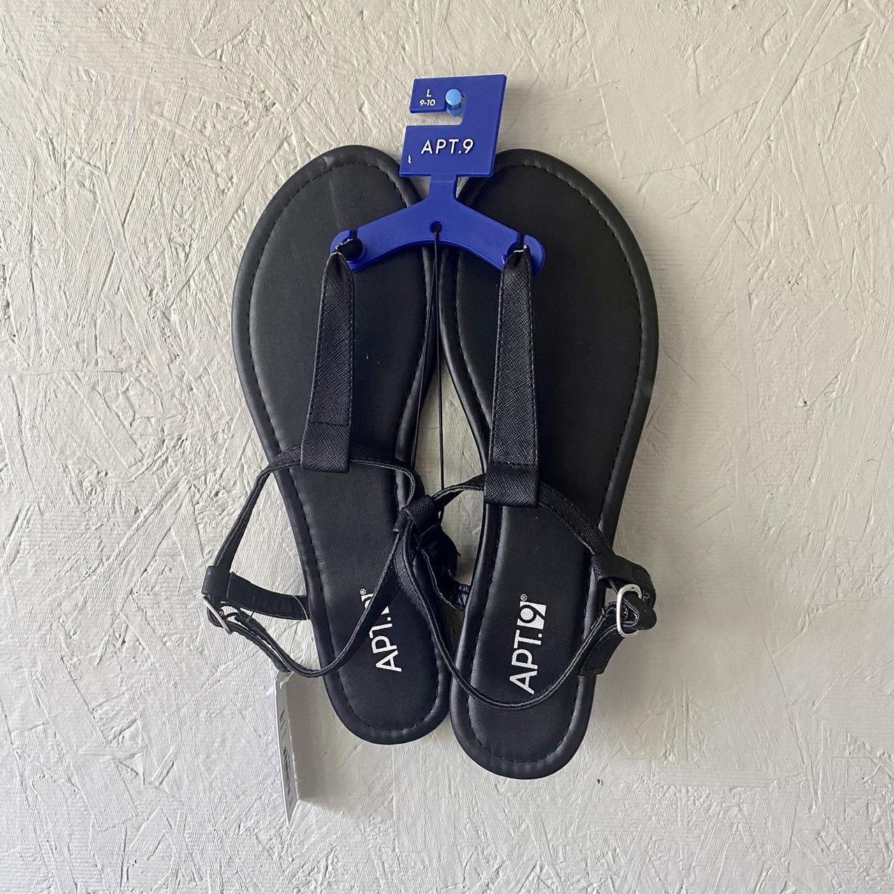 Apt 9 sales black sandals