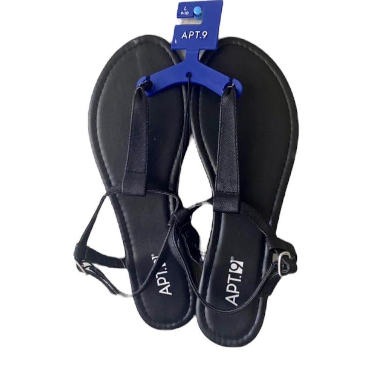 Apt 9 sales black sandals