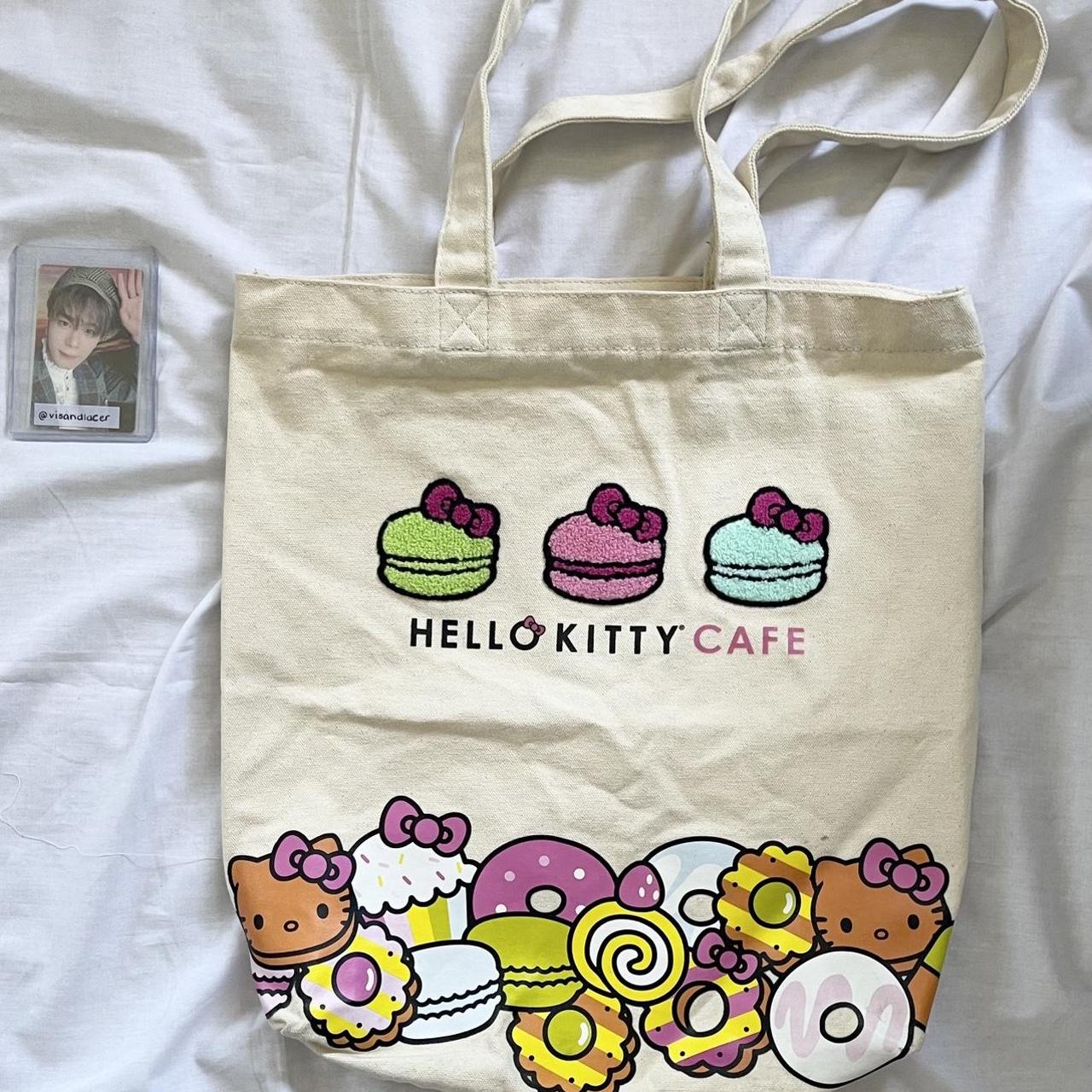 Sanrio Hello Kitty Canvas Bag Measures approximately - Depop