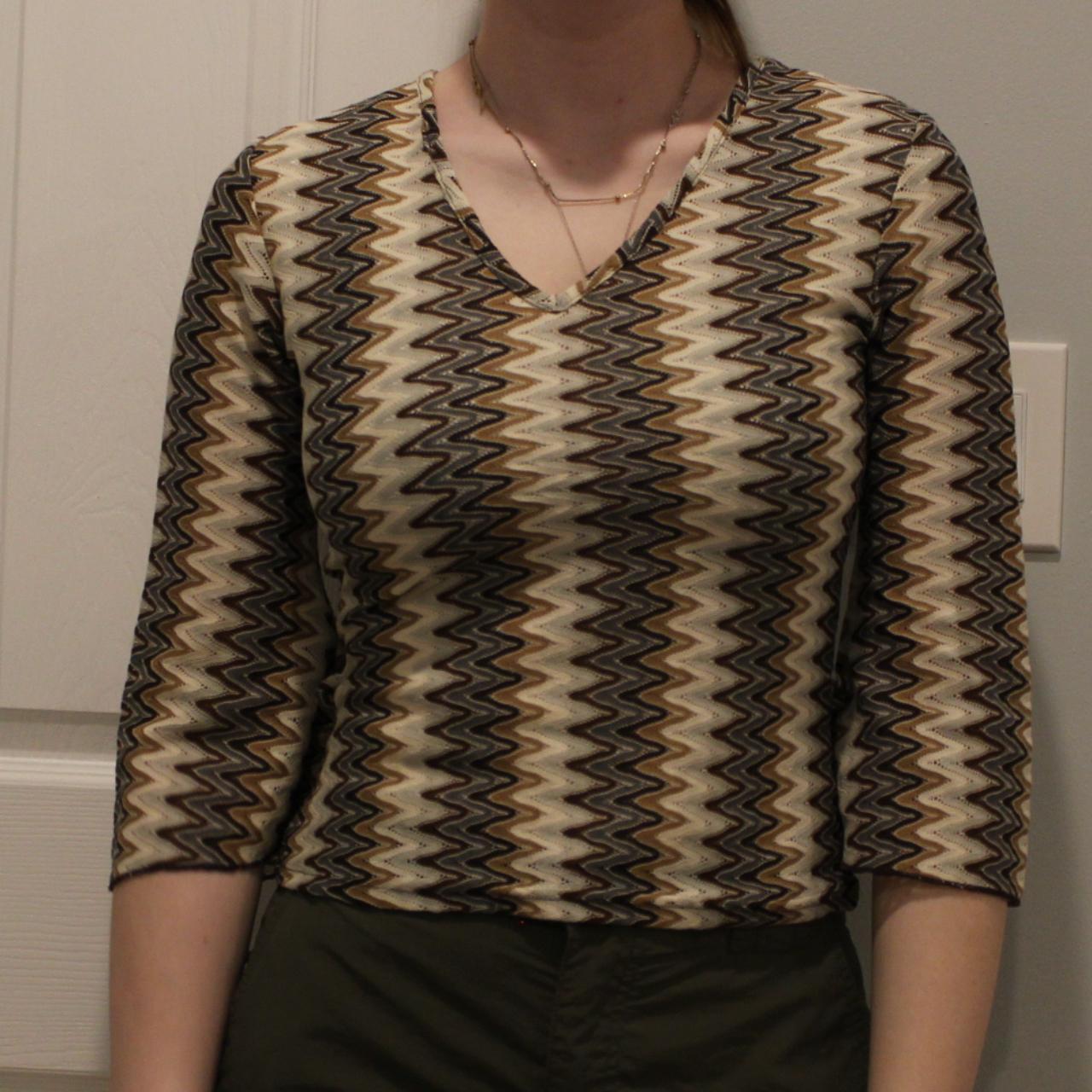 Half sleeve knit shirt with bell sleeves Depop