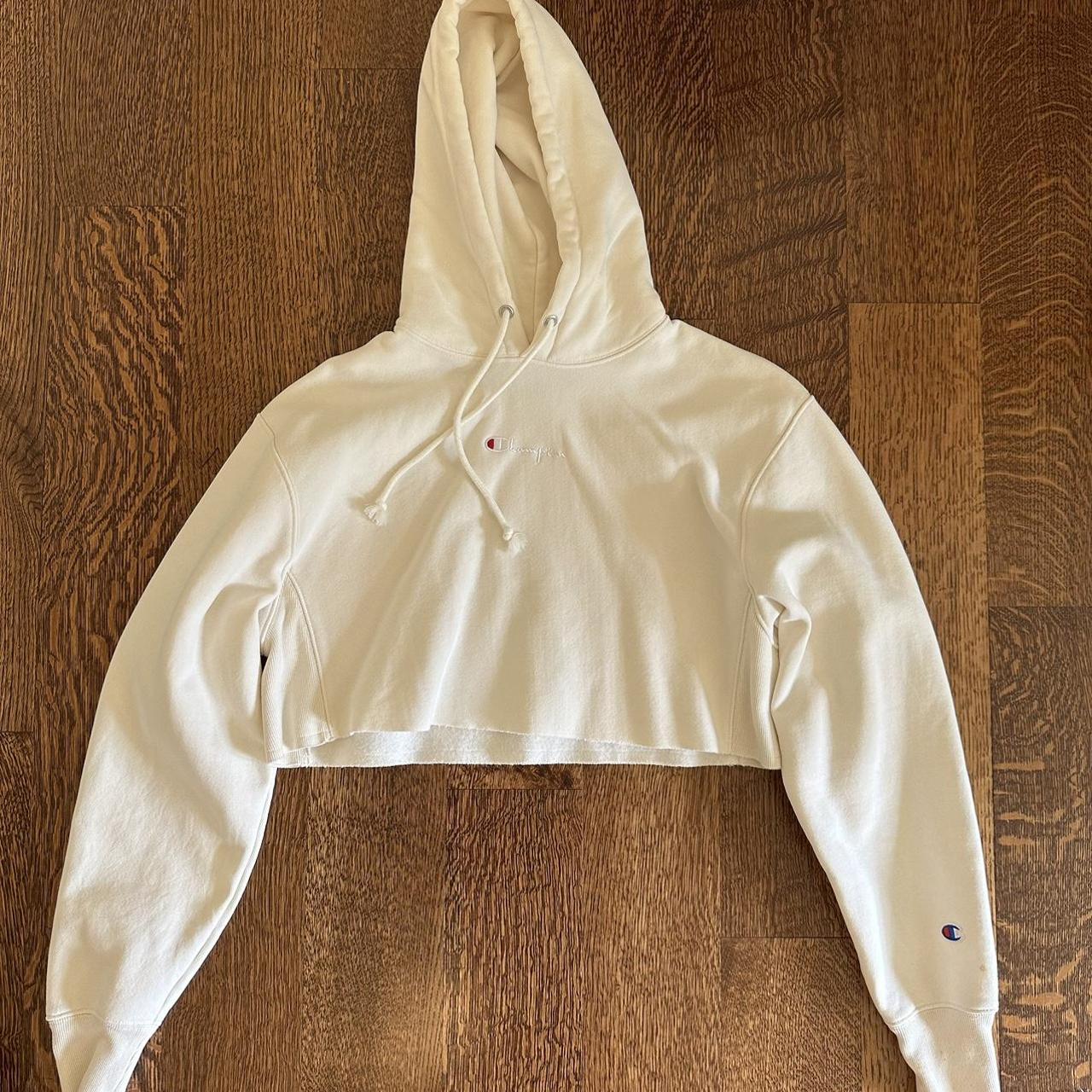 Champion light store yellow sweatshirt