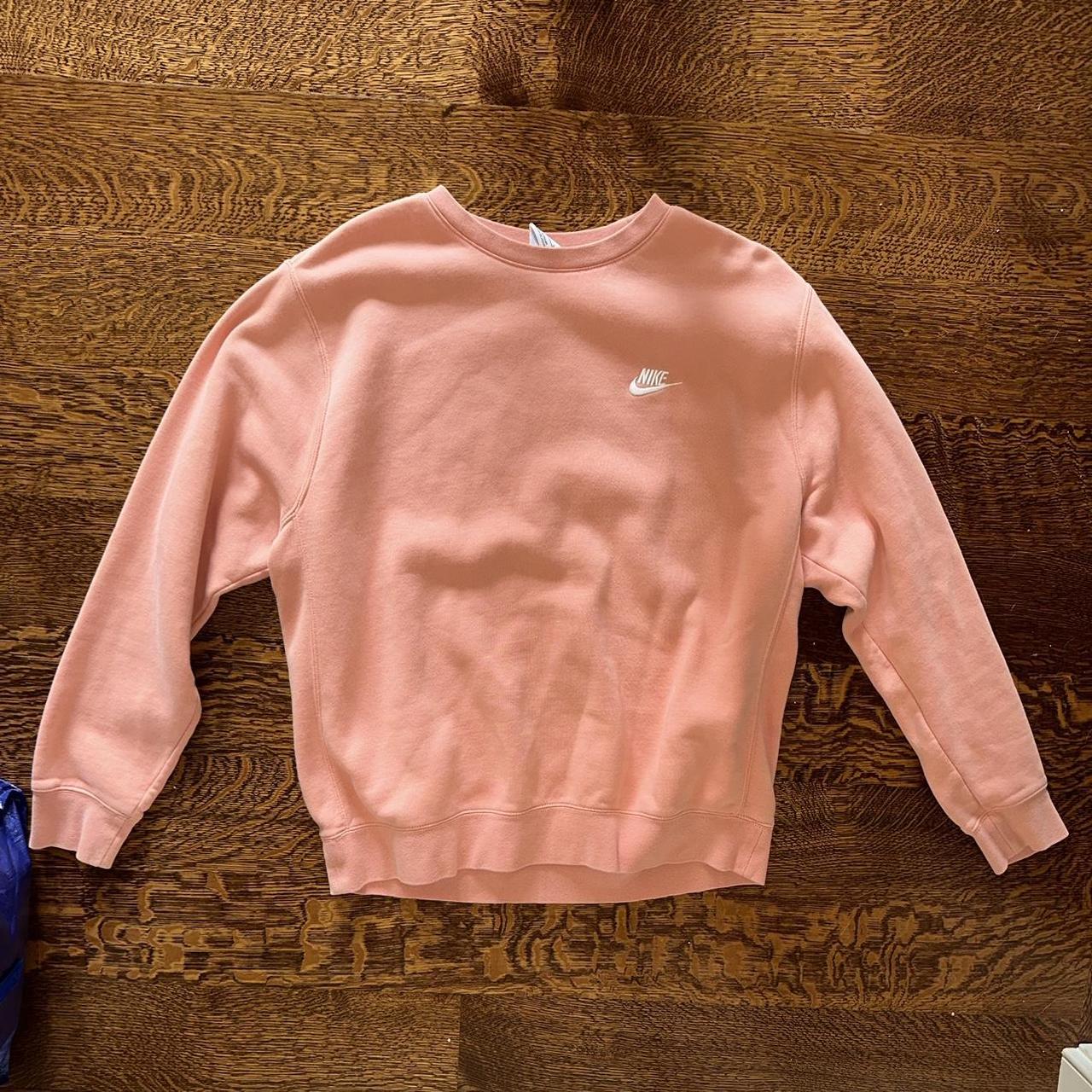 Nike coral sweatshirt best sale