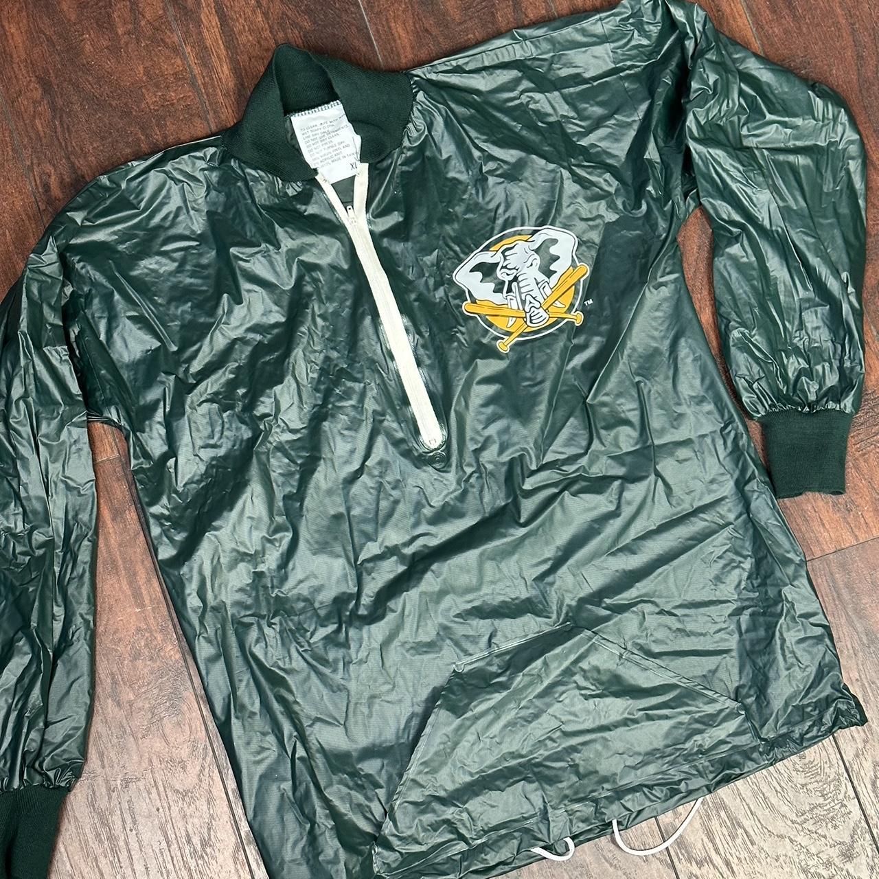 Vintage 90s Oakland A's MLB Light Sweater size Large - Depop