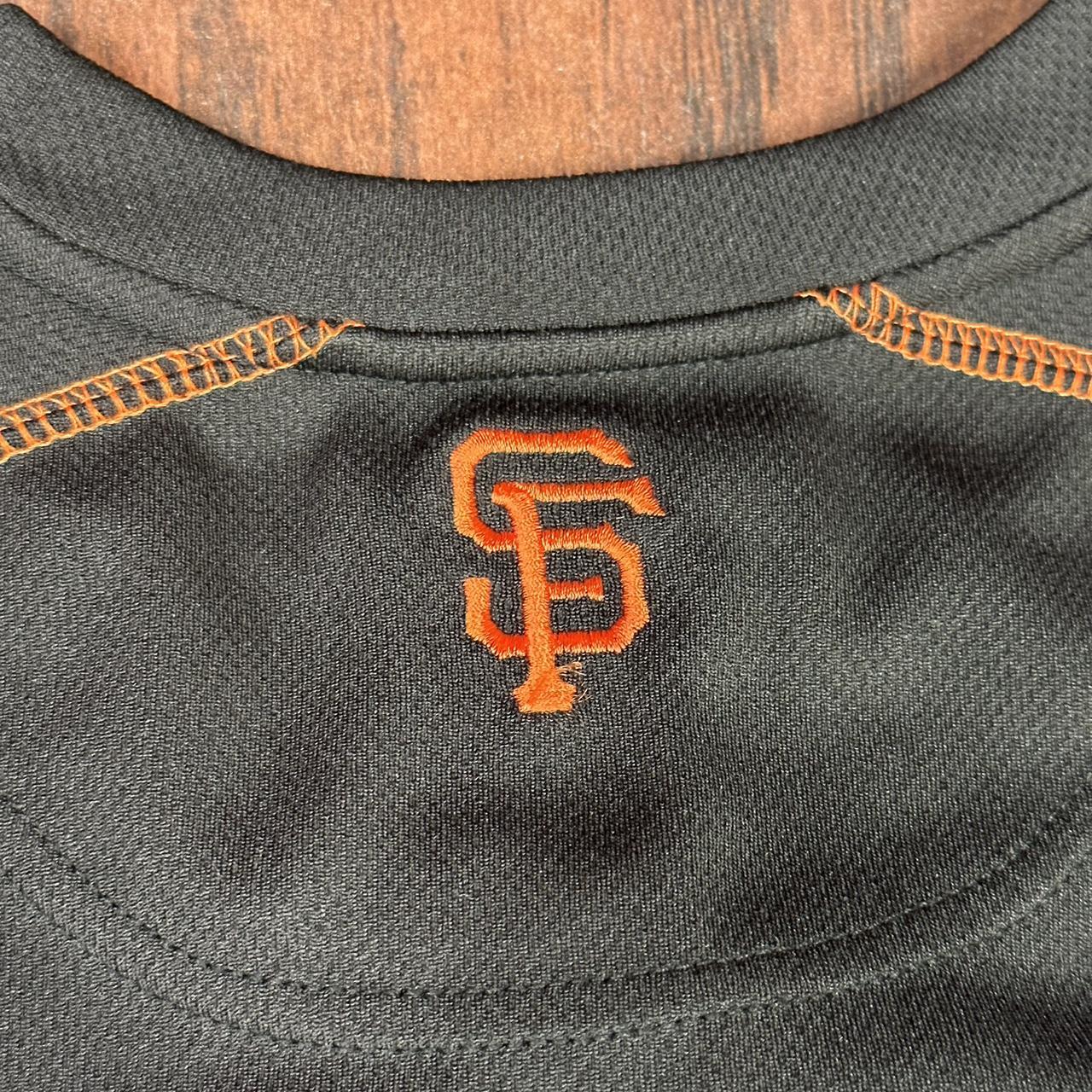 Vintage Y2K Nike Center Swoosh San Francisco Giants MLB SF t-shirt Orange  Black