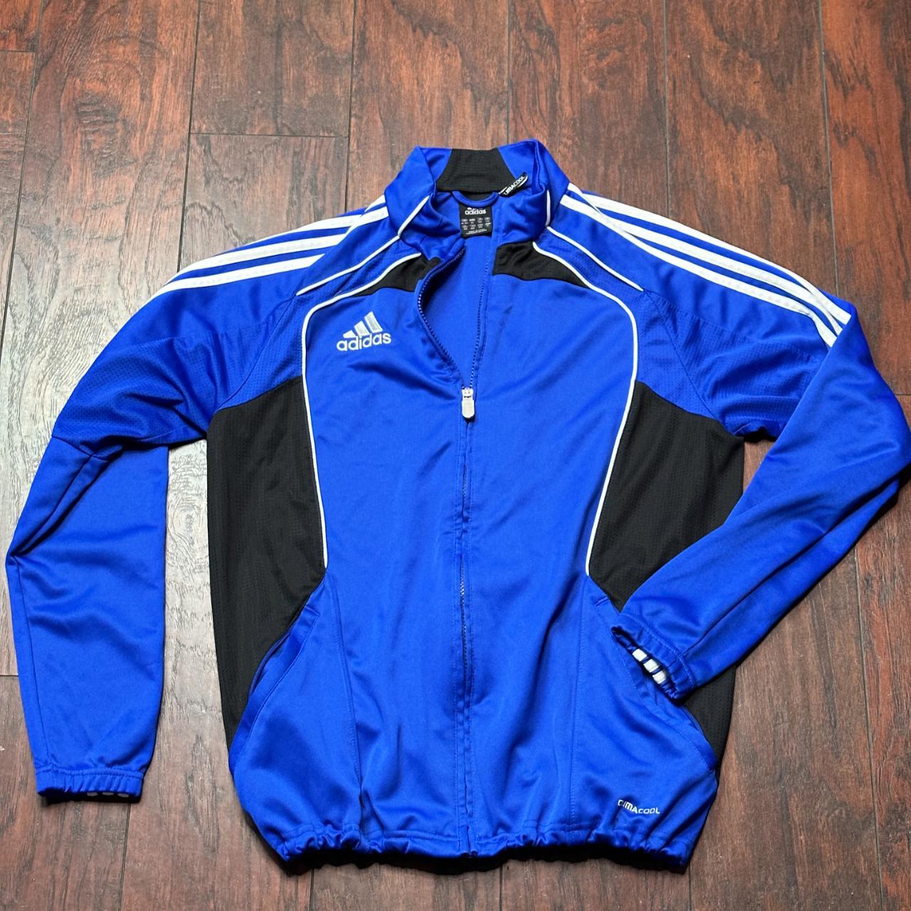 Adidas youth kids Climacool zip up long sleeve... - Depop