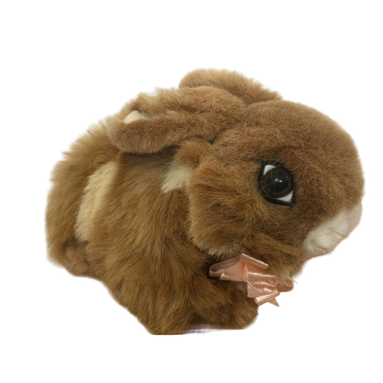 Vintage 90s America Wego Natural Laydown Bunny | Depop