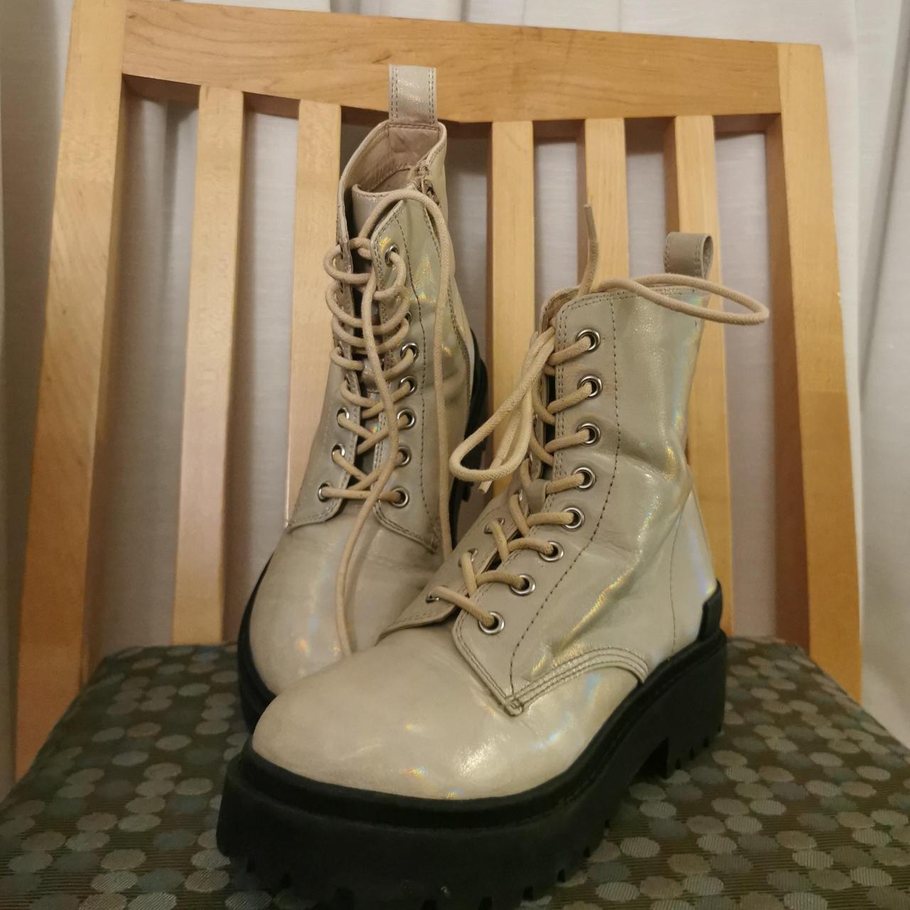 Urban outfitters combat on sale boots