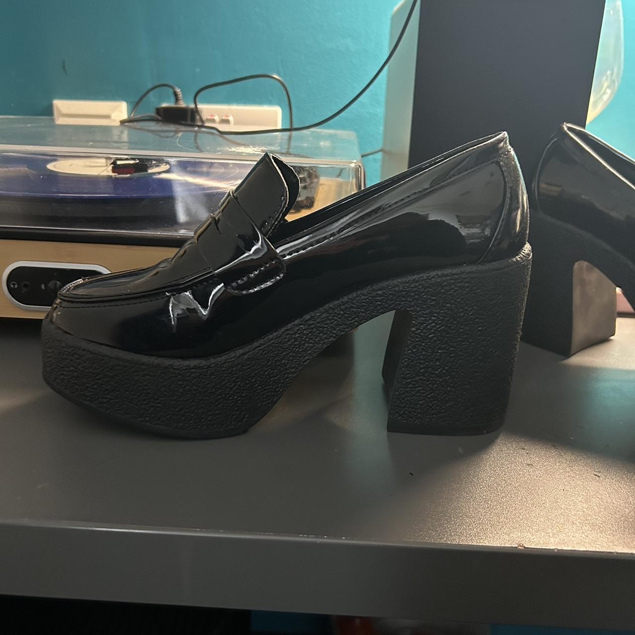 asos platform loafers