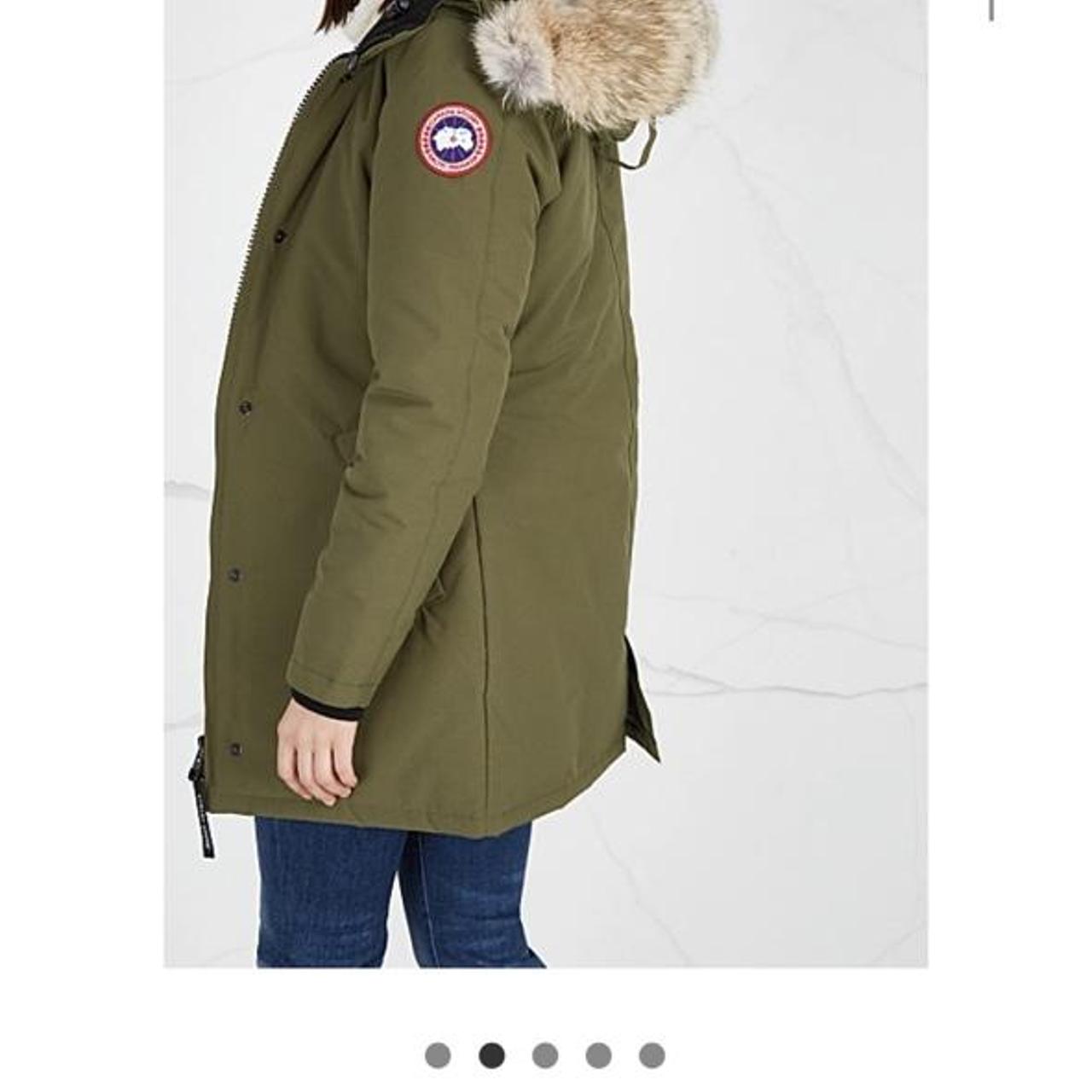 Khaki canada goose coat womens hotsell