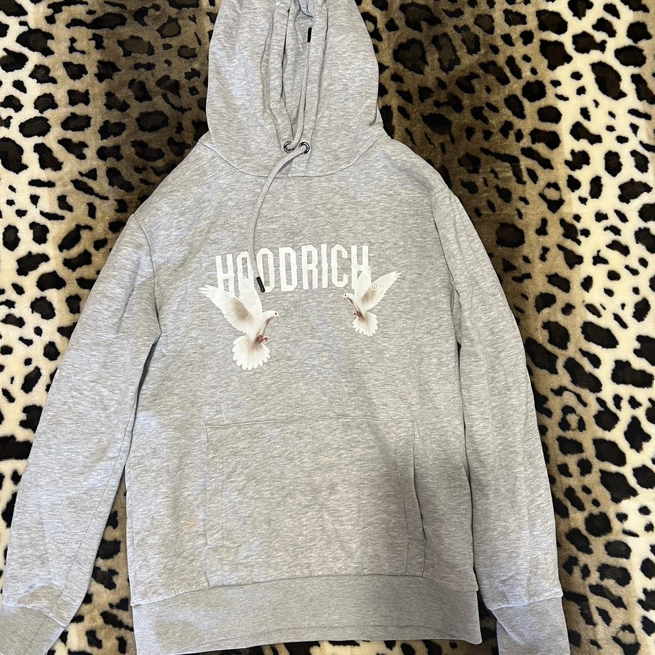 Hoodrich take flight hoodie Size uk: m, Worn a