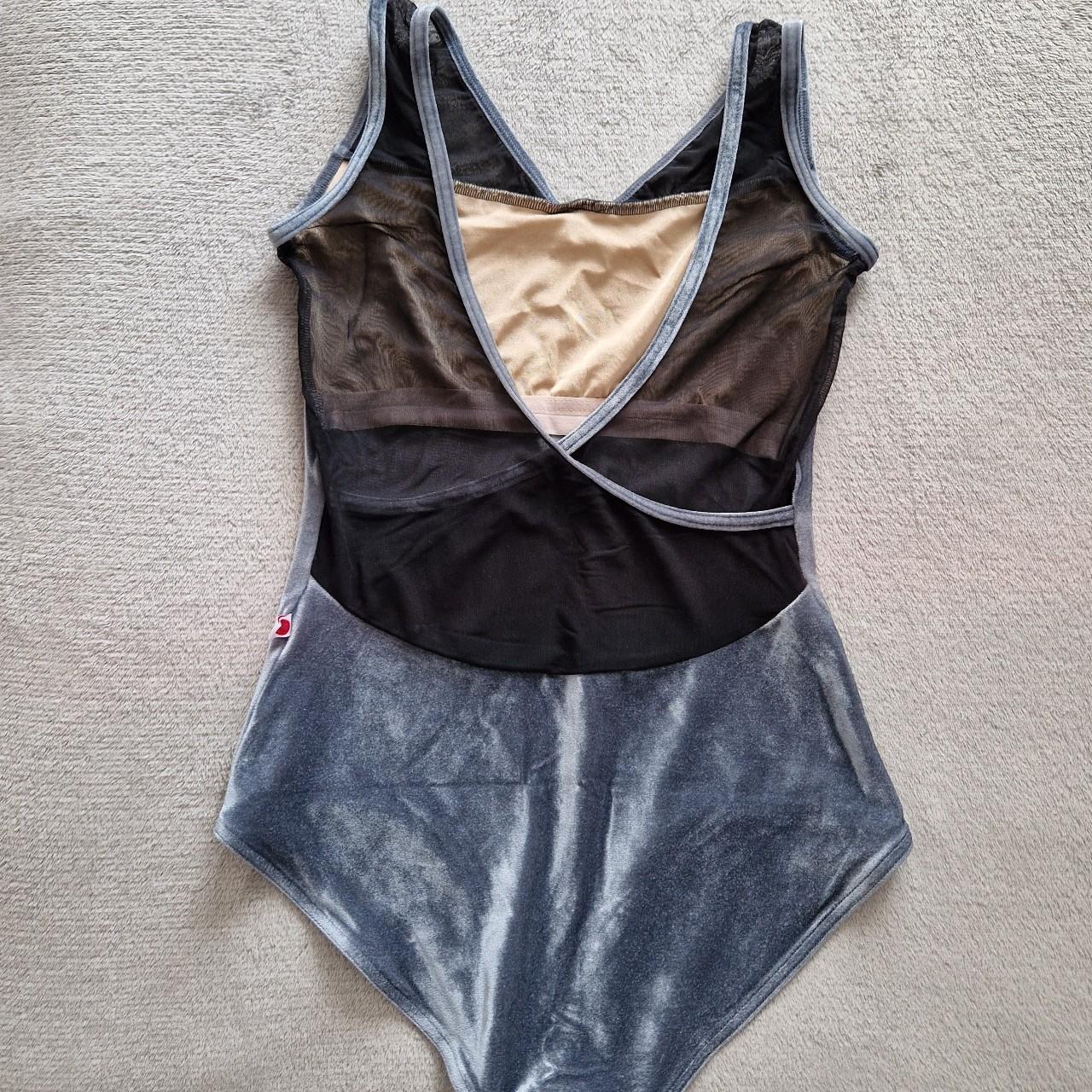 Yumiko leotard masha mesh Stunning colour and | Depop