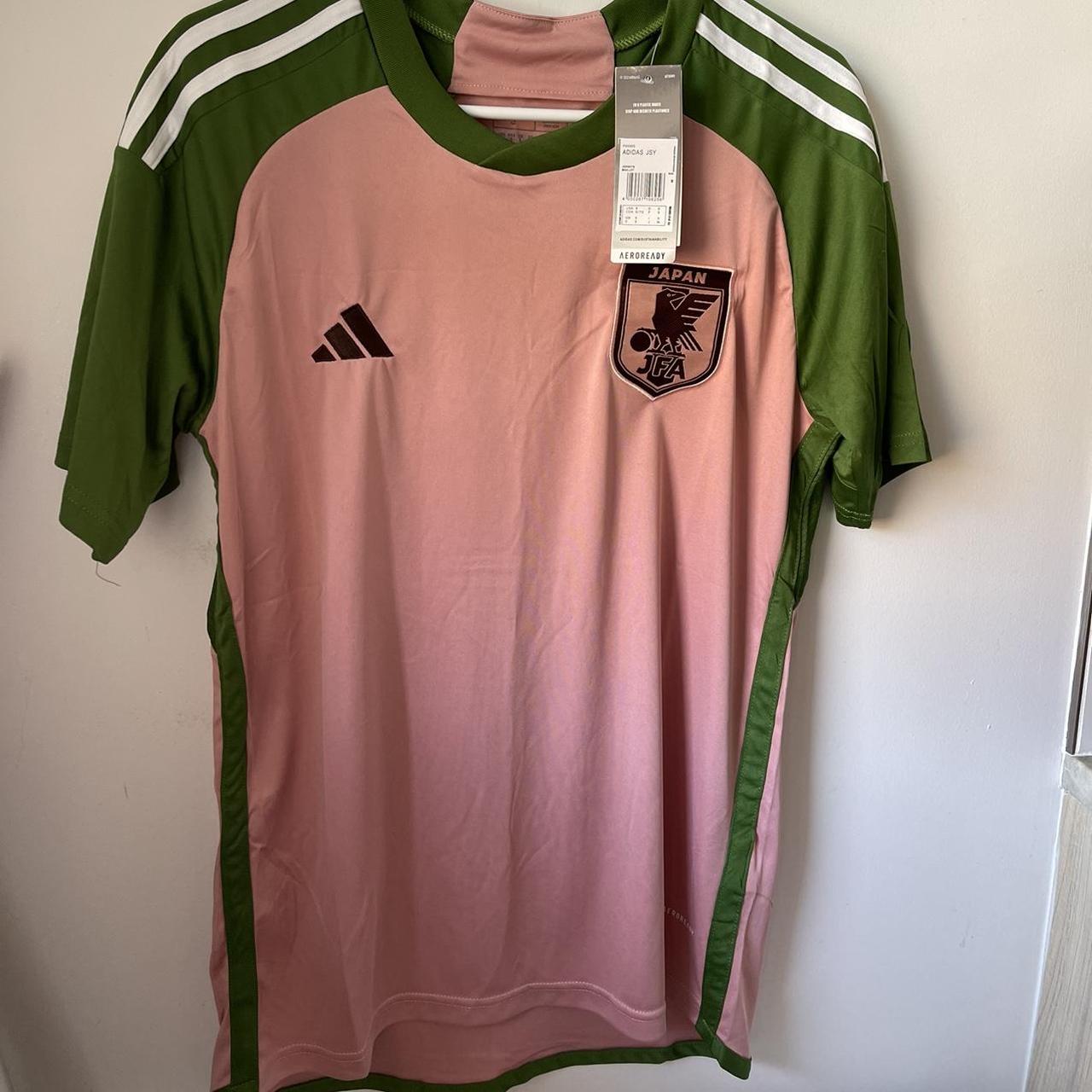 adidas NIGO®サッカーシャツ XL ピンク/グリーン adidas x Nigo Japan National Soccer Team Special Collection