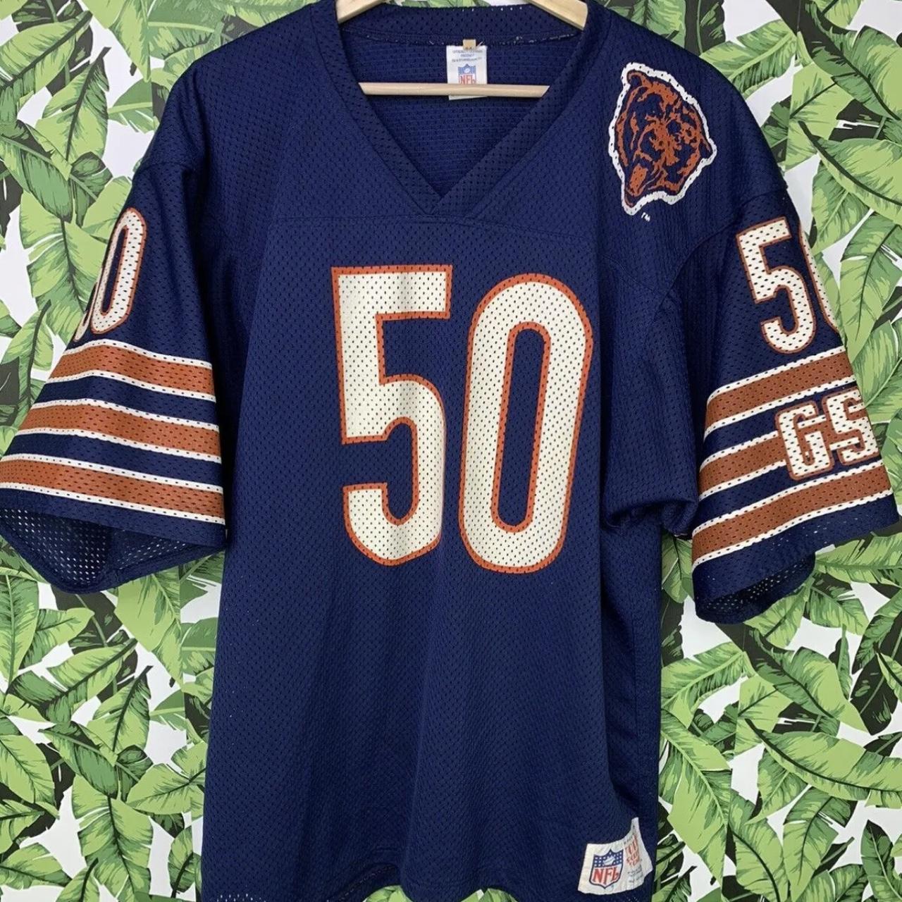 Vintage 90's NFL Chicago Bears Mike Singletary #50 - Depop