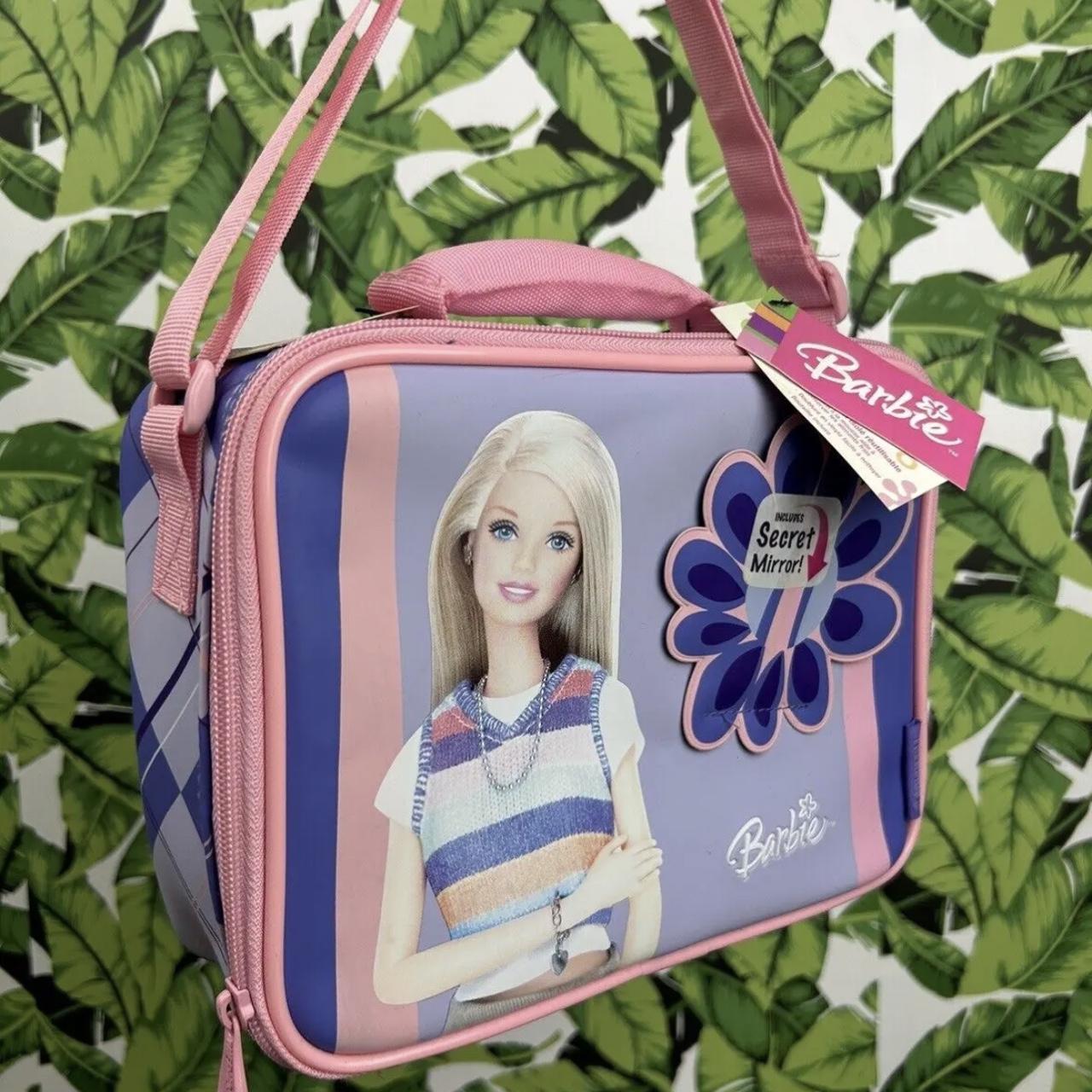 Vintage Y2K Barbie Lunch Box and Bag 