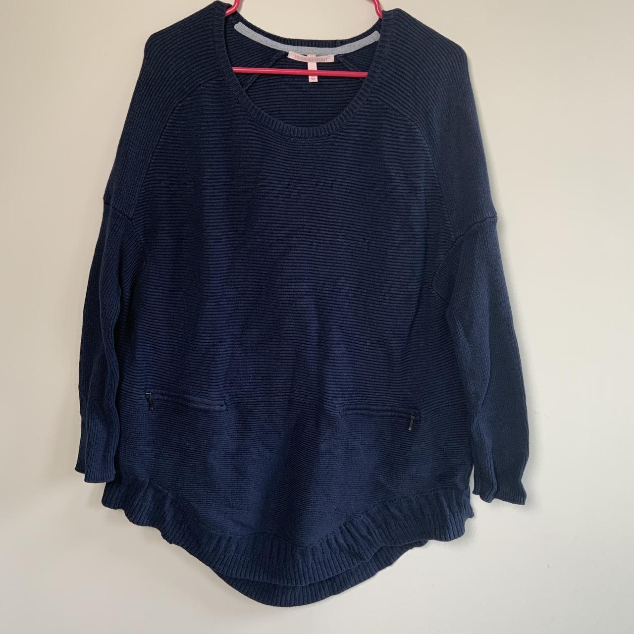 Women's jumper with online zip pockets