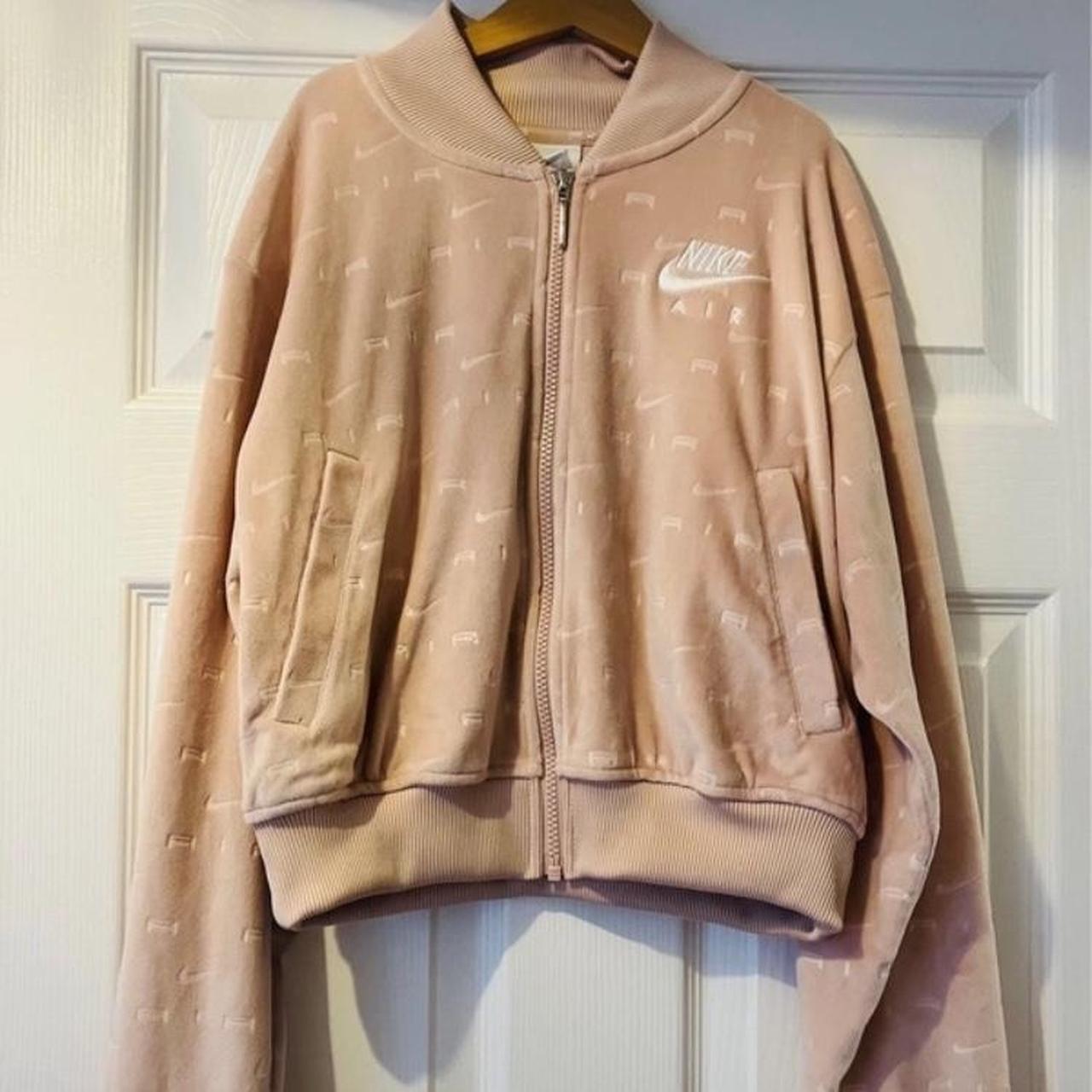 Nike jacket rose gold best sale