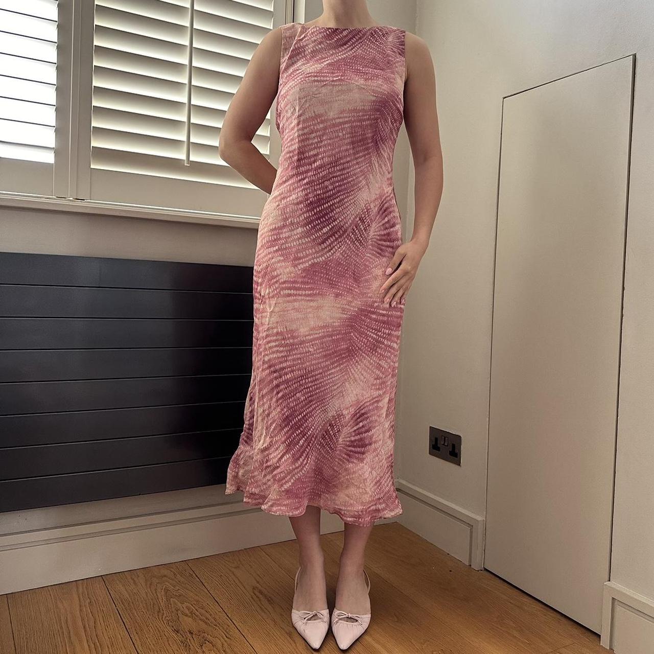 Debenhams pink dress hotsell