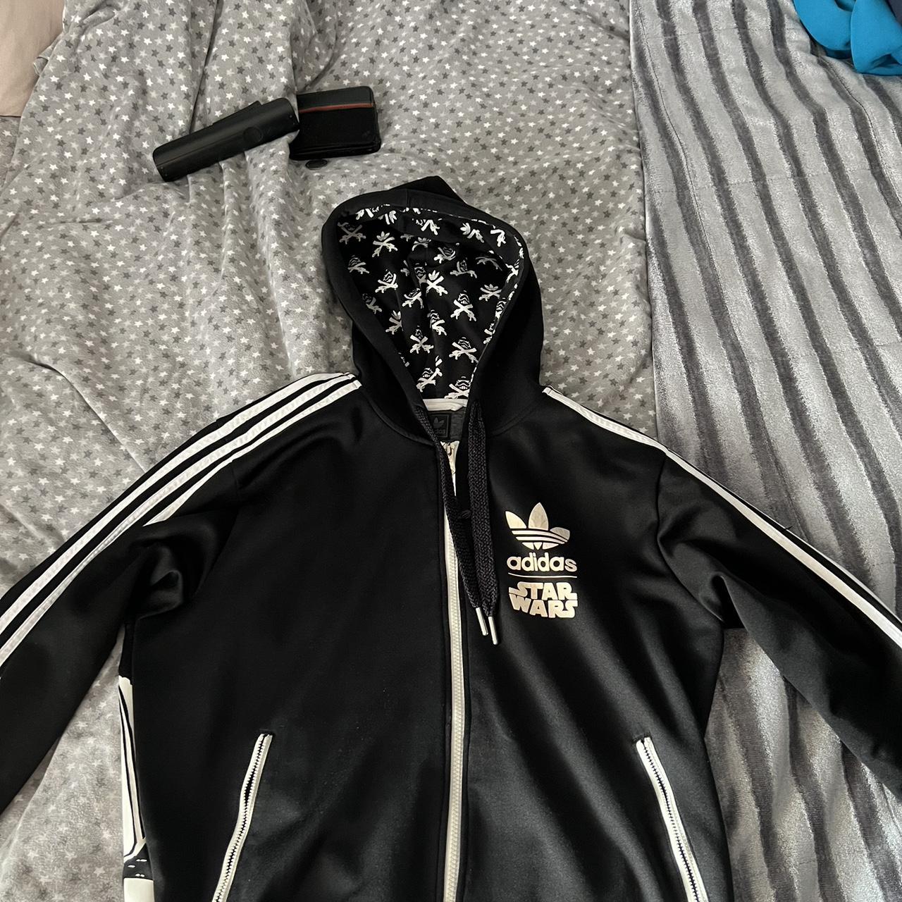 Star Wars x adidas zip up hoodie | Depop