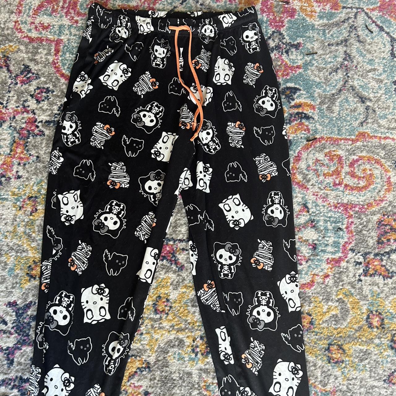 Hello Kitty Halloween PJs size medium 🎃🖤 #hellokitty... - Depop