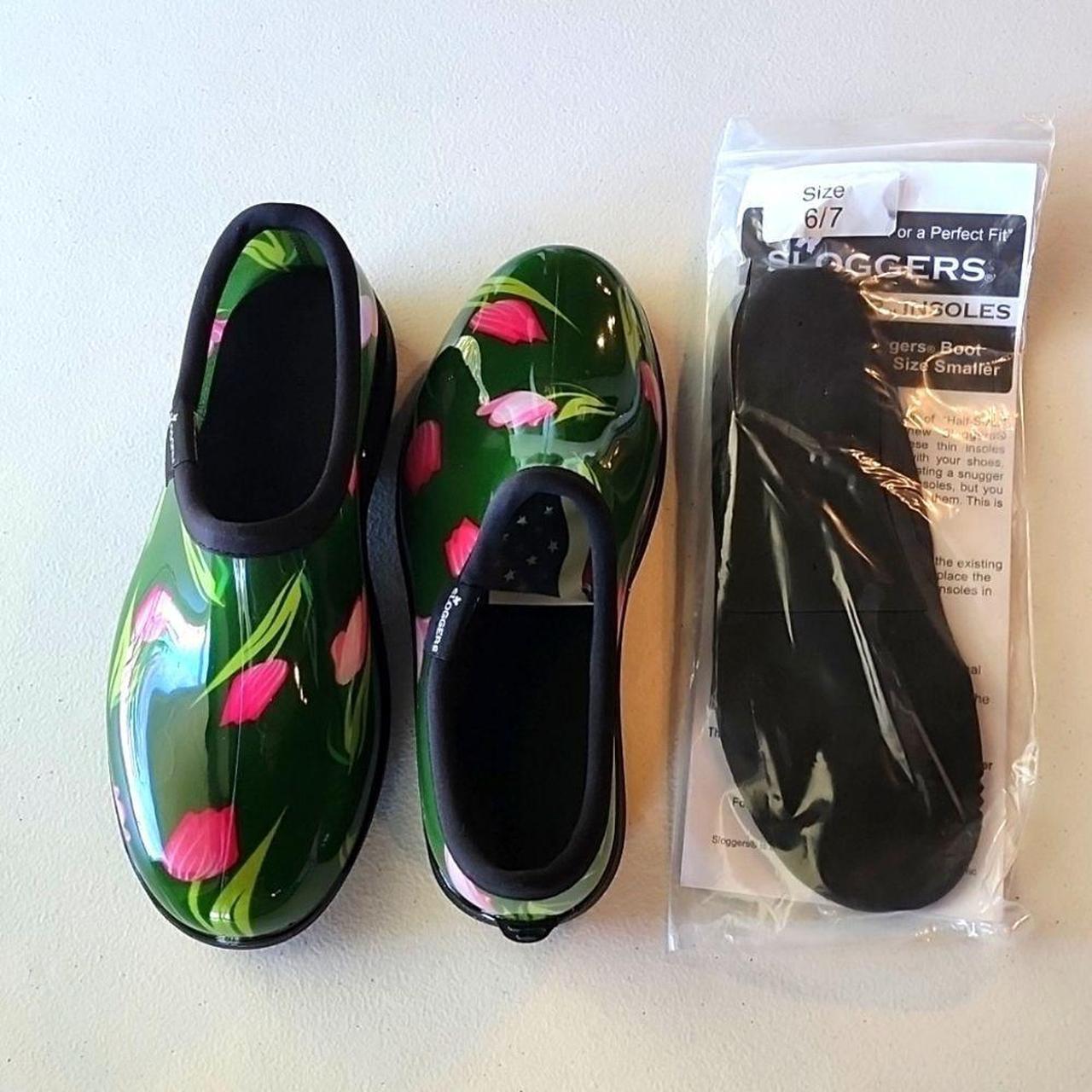 Women's Pink and Green Loafers | Depop