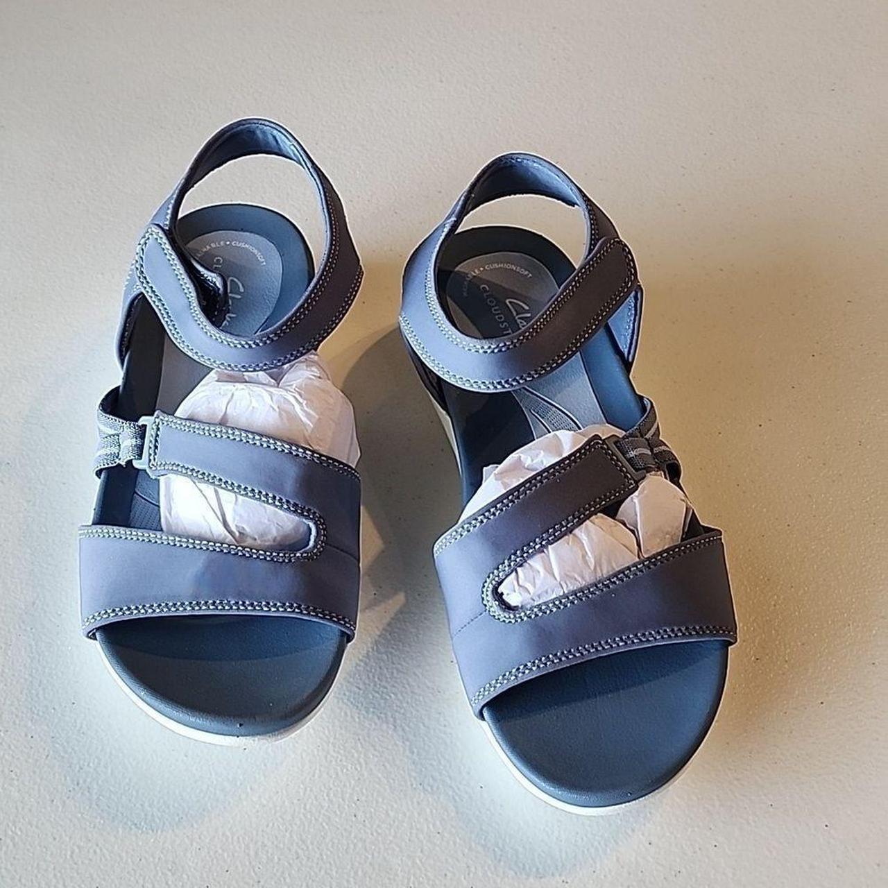 Clarks denim clearance sandals