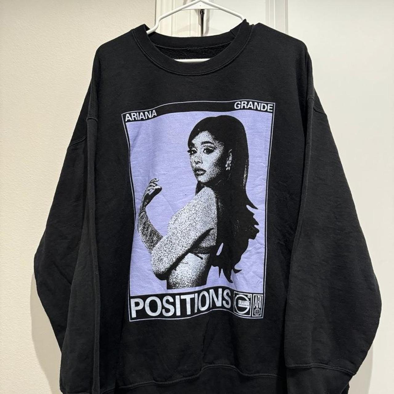 Ariana Grande Positions outlets Blue Crewneck