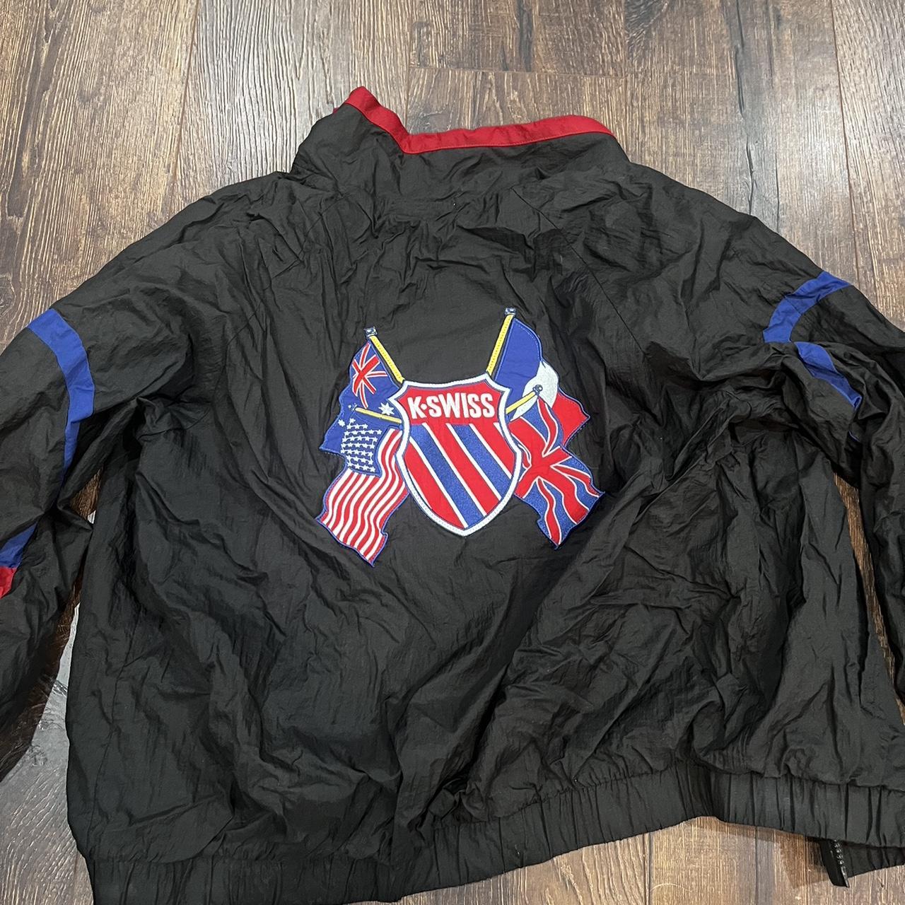 K-Swiss bomber jacket size - Main Image