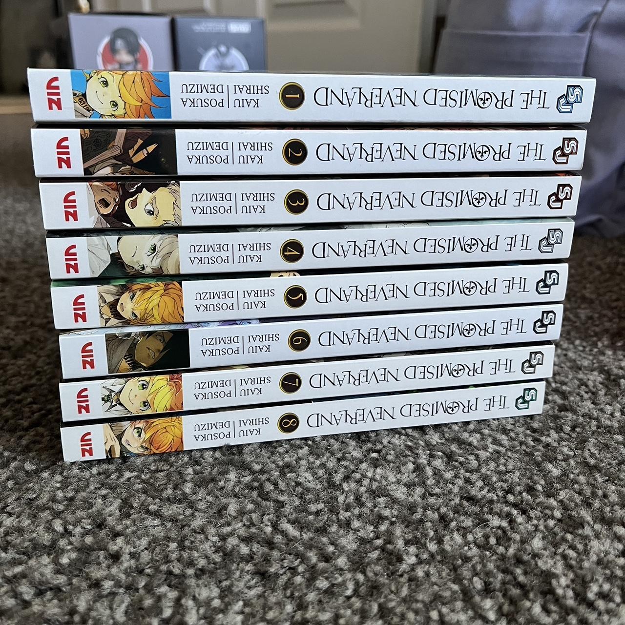 The buy promised neverland manga volumes 1-8!