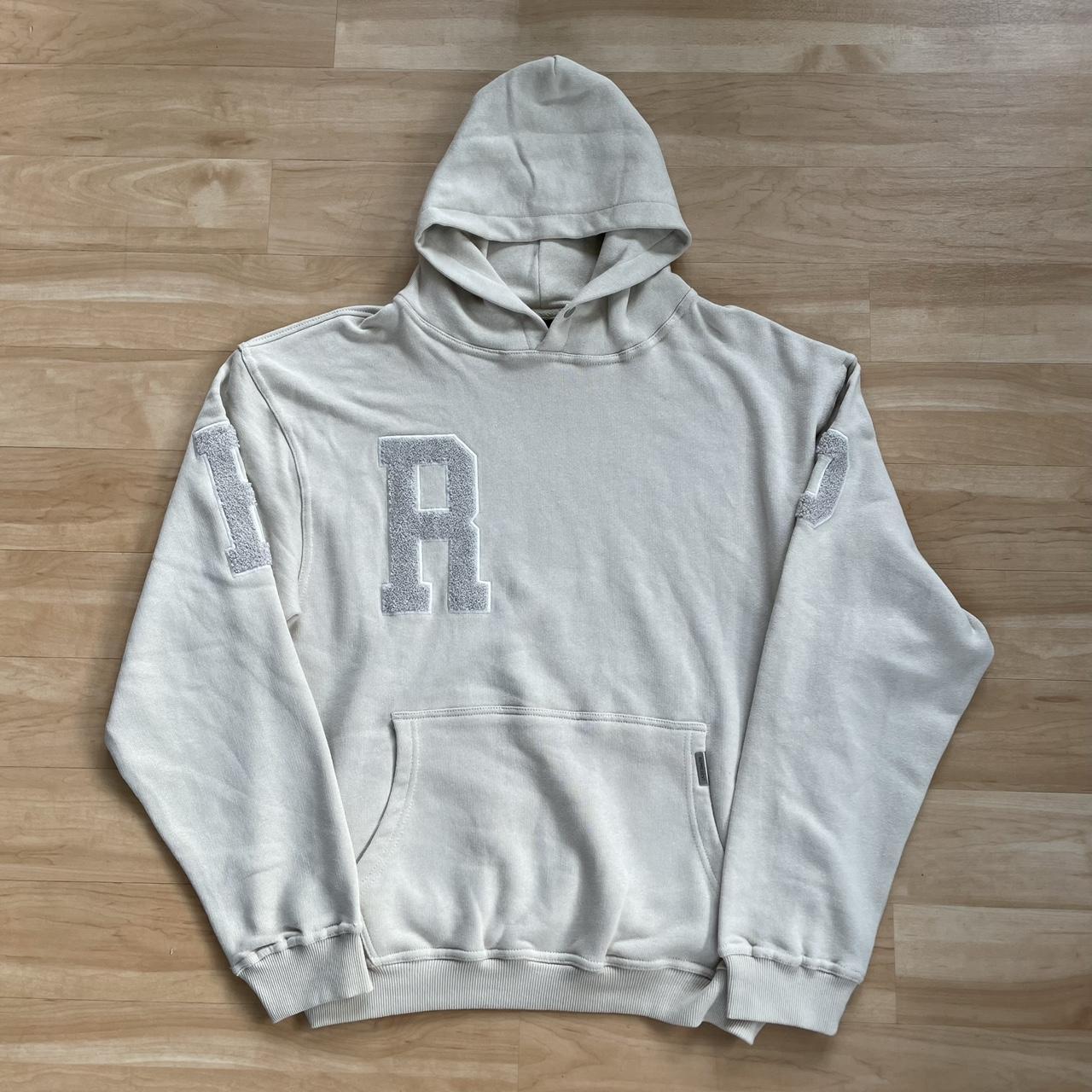 Represent hoodie in cream / off white Size Small,... Depop