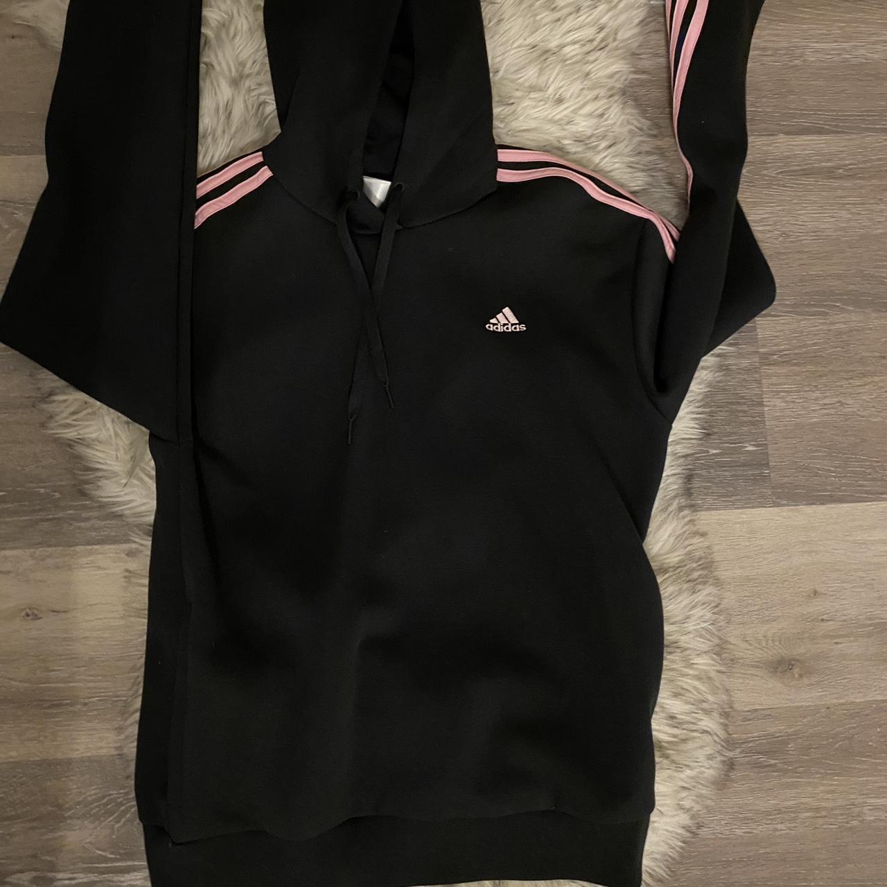 Adidas tracksuit hoodie 🖤 Completely new with no... Depop