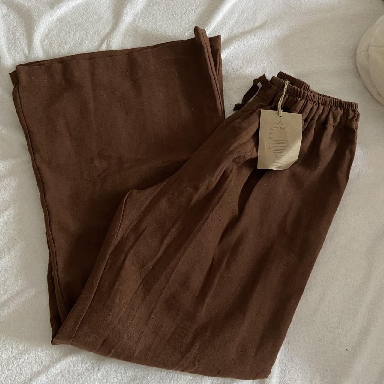 The hemp temple pants Wide leg Brand new!... Depop