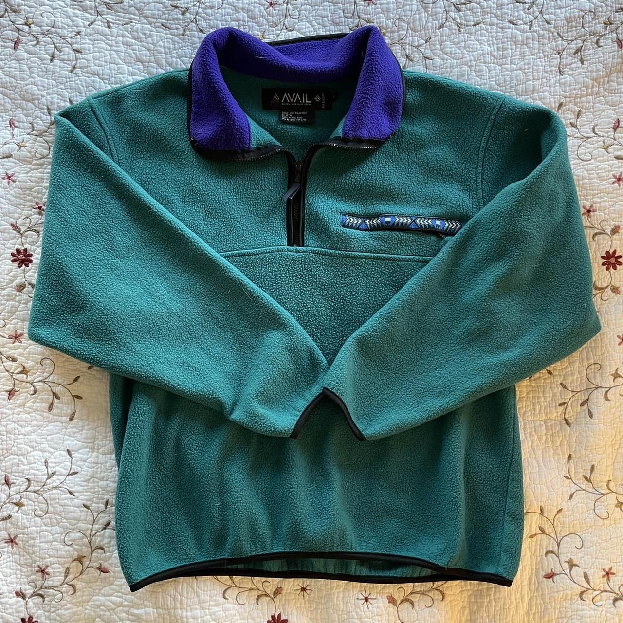 Avail London Men's Blue and Purple Sweatshirt