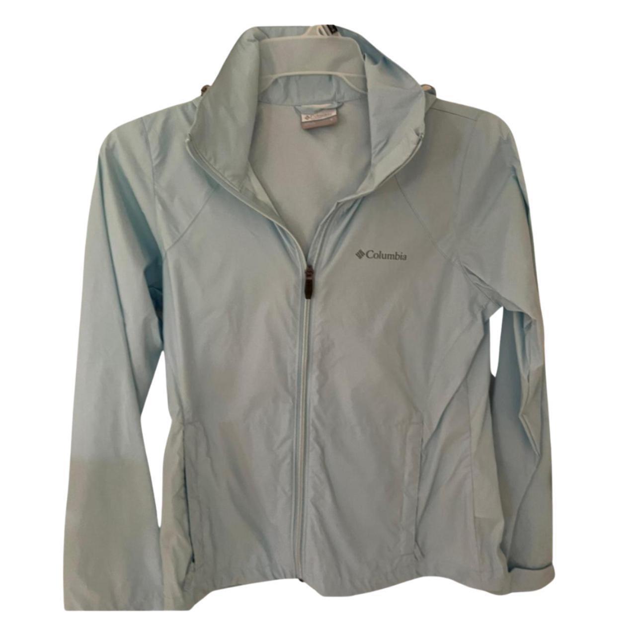 Womens Medium Columbia Sportswear Rain Jacket Wind Breaker Light