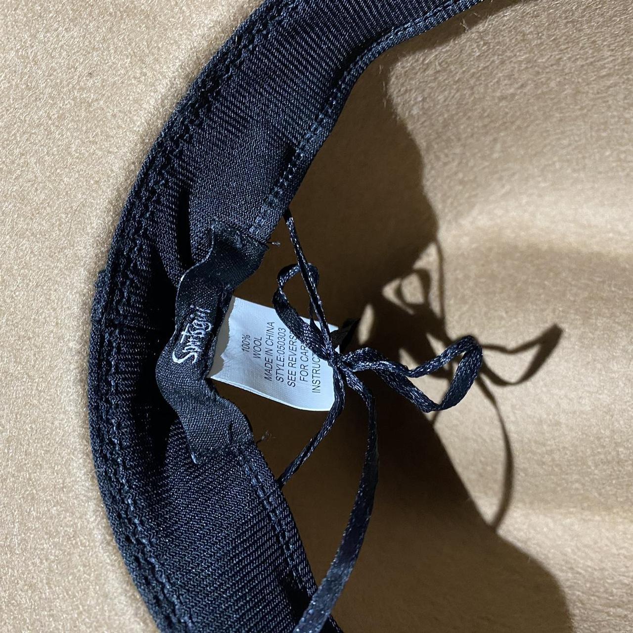 Tan colour hat from Sportsgirl. Great condition,... Depop