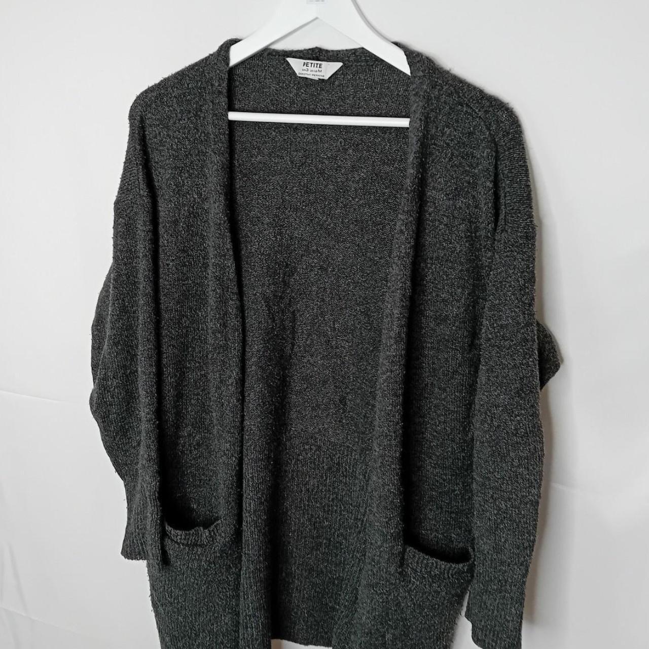 Dorothy Perkins Grey Petit Cardigan Size. Depop