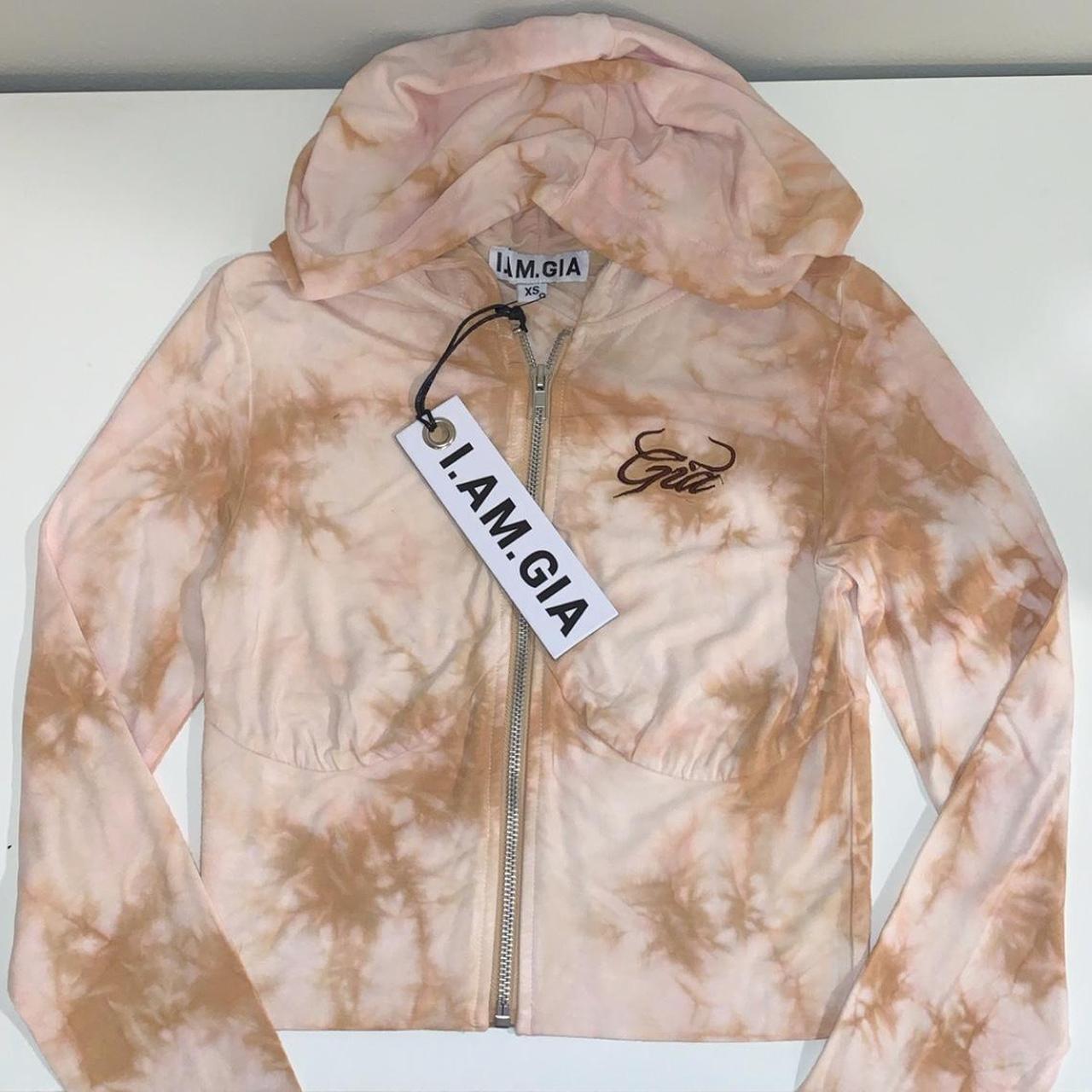 I am gia tie dye online hoodie