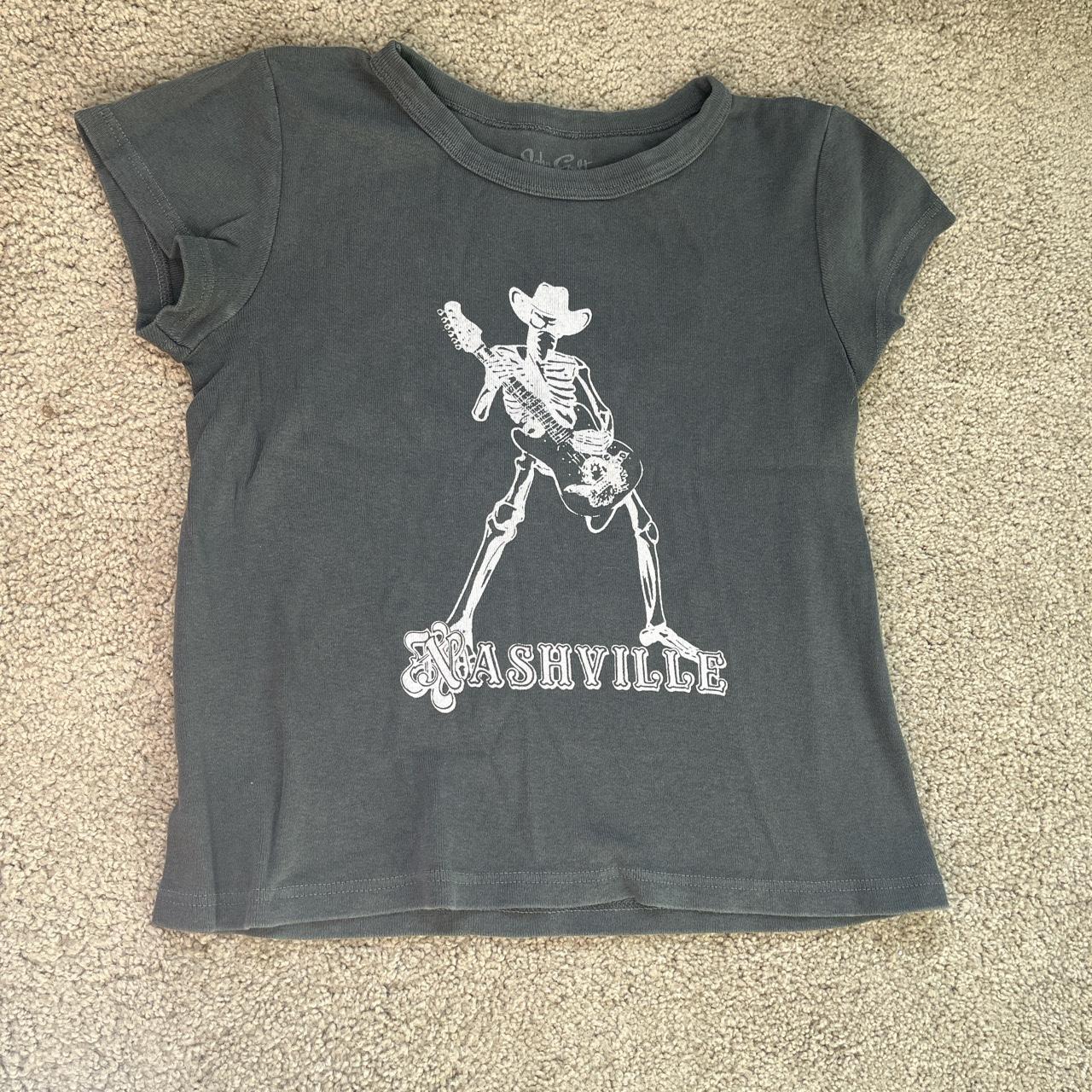 Brandy Melville (John Galt) Nashville cowboy cropped... Depop