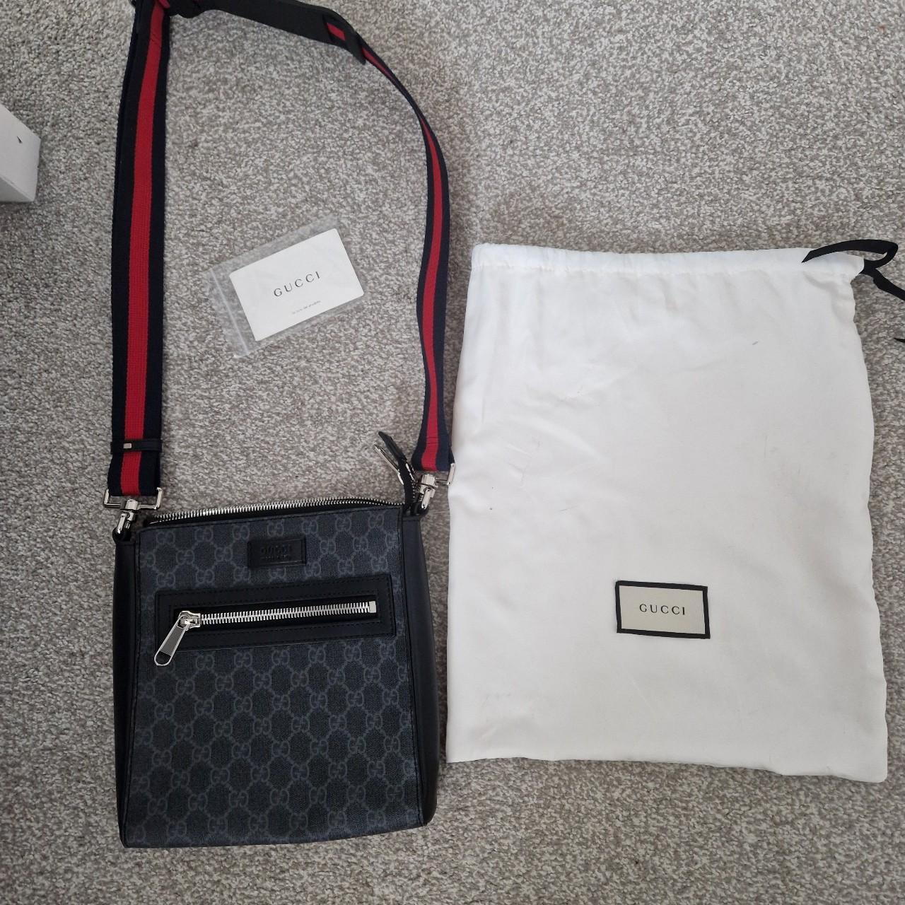GUCCI GG WOOL BAG NEW COMES WITH DUST BAG AND STRAP - Depop