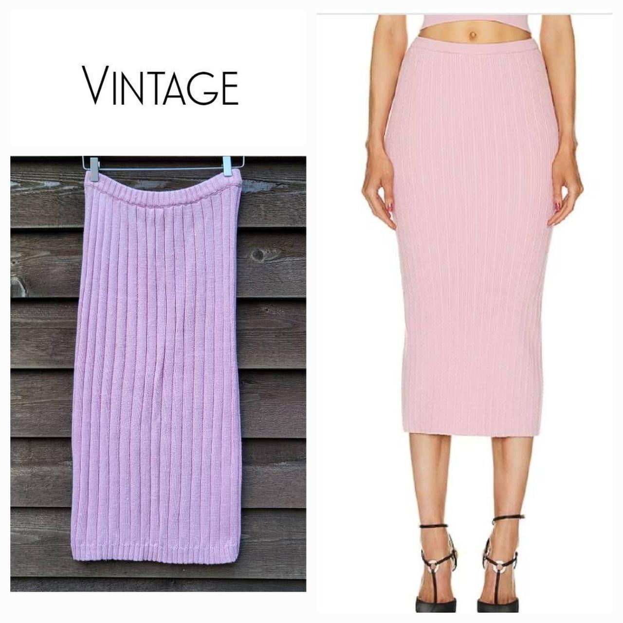 Pink pull on pencil skirt hotsell